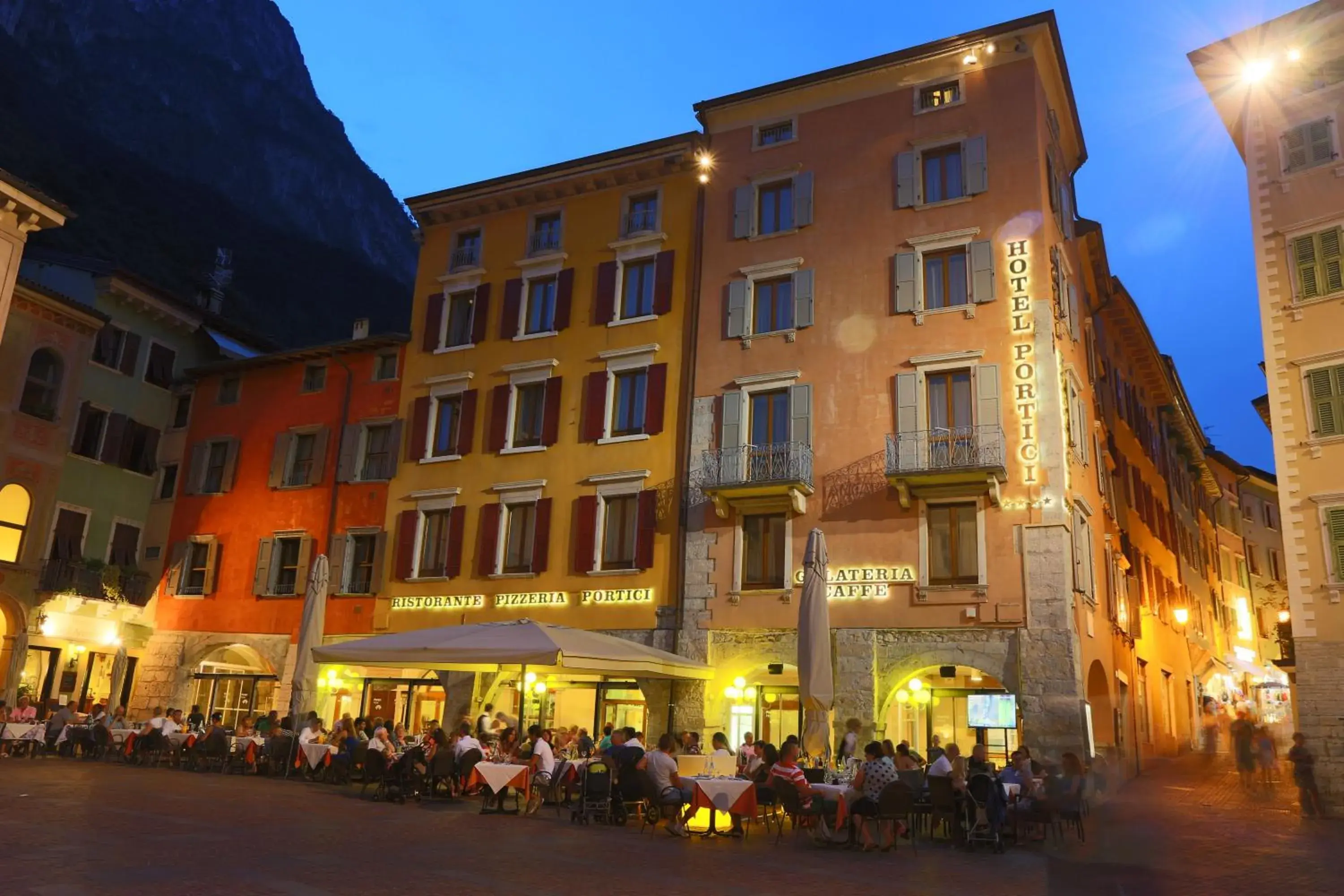 Facade/entrance, Property Building in Hotel Portici - Romantik & Wellness