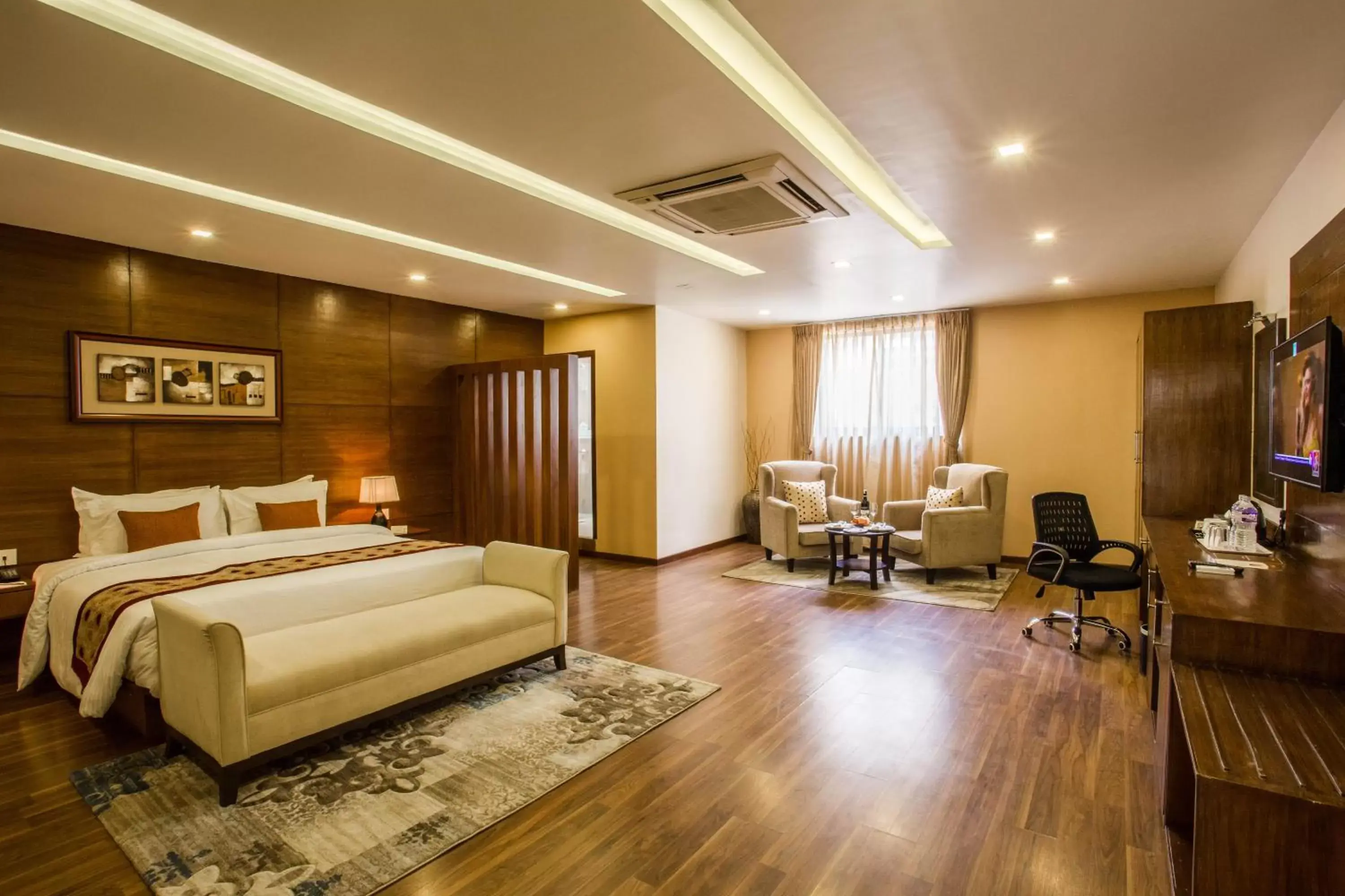 Bedroom in Yatri Suites and Spa