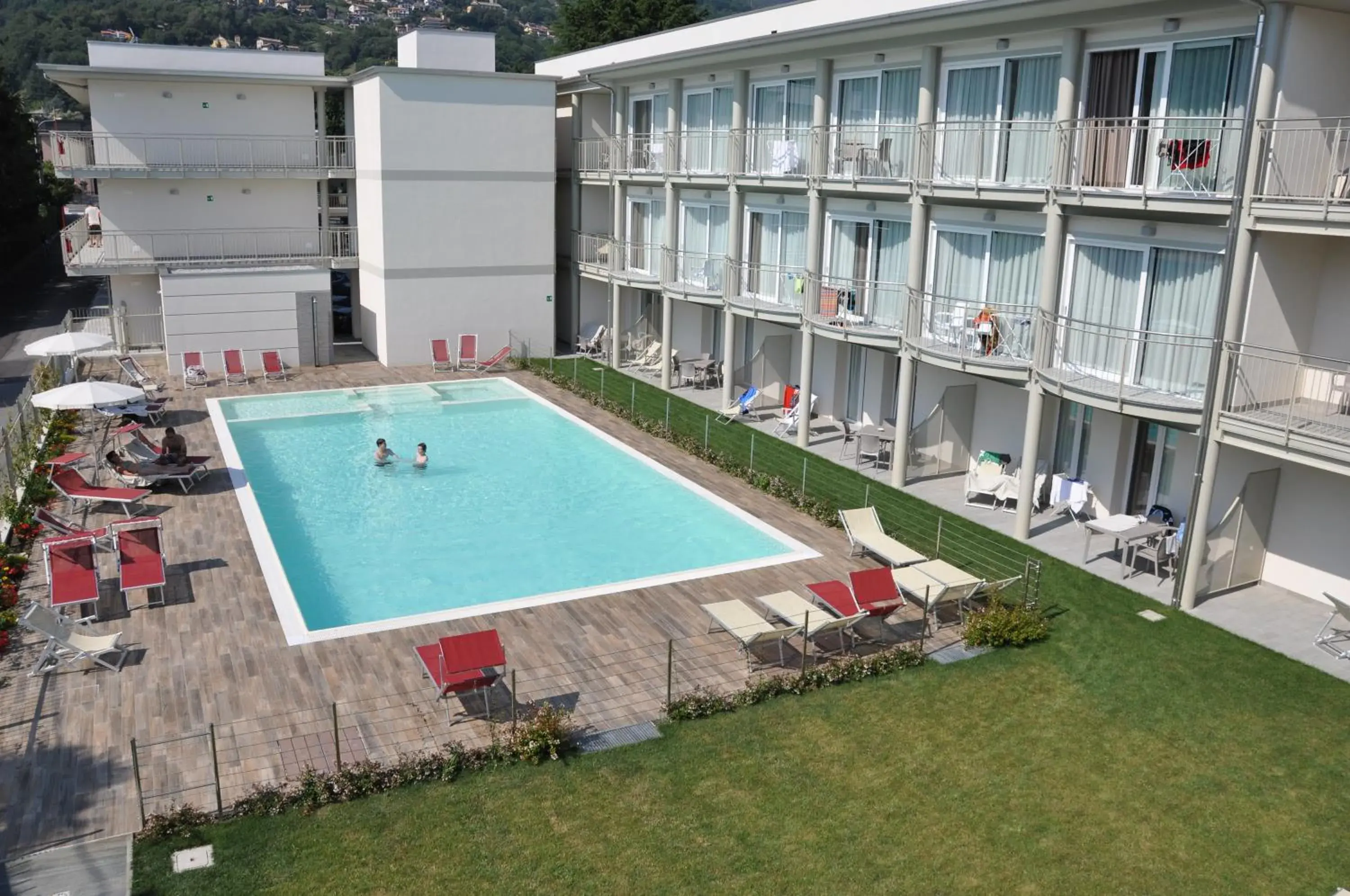 Pool view, Swimming Pool in Hotel Vischi