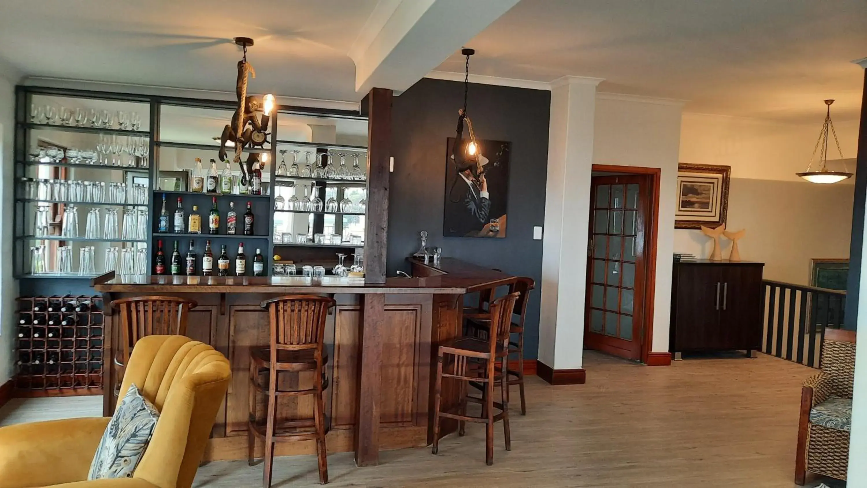 Lounge or bar in Lavender Manor Guest Lodge