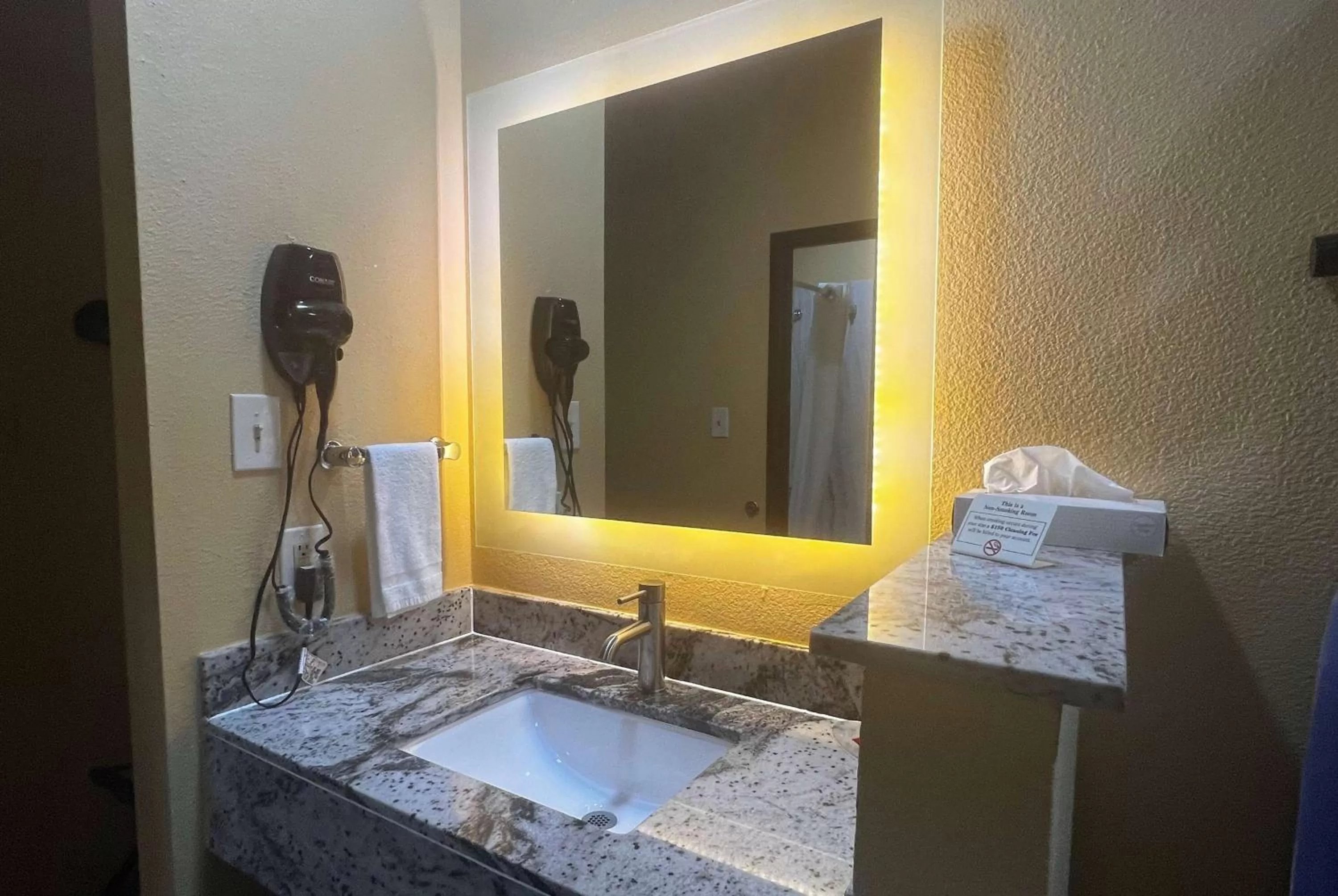 Bathroom in Super 8 by Wyndham Pasadena