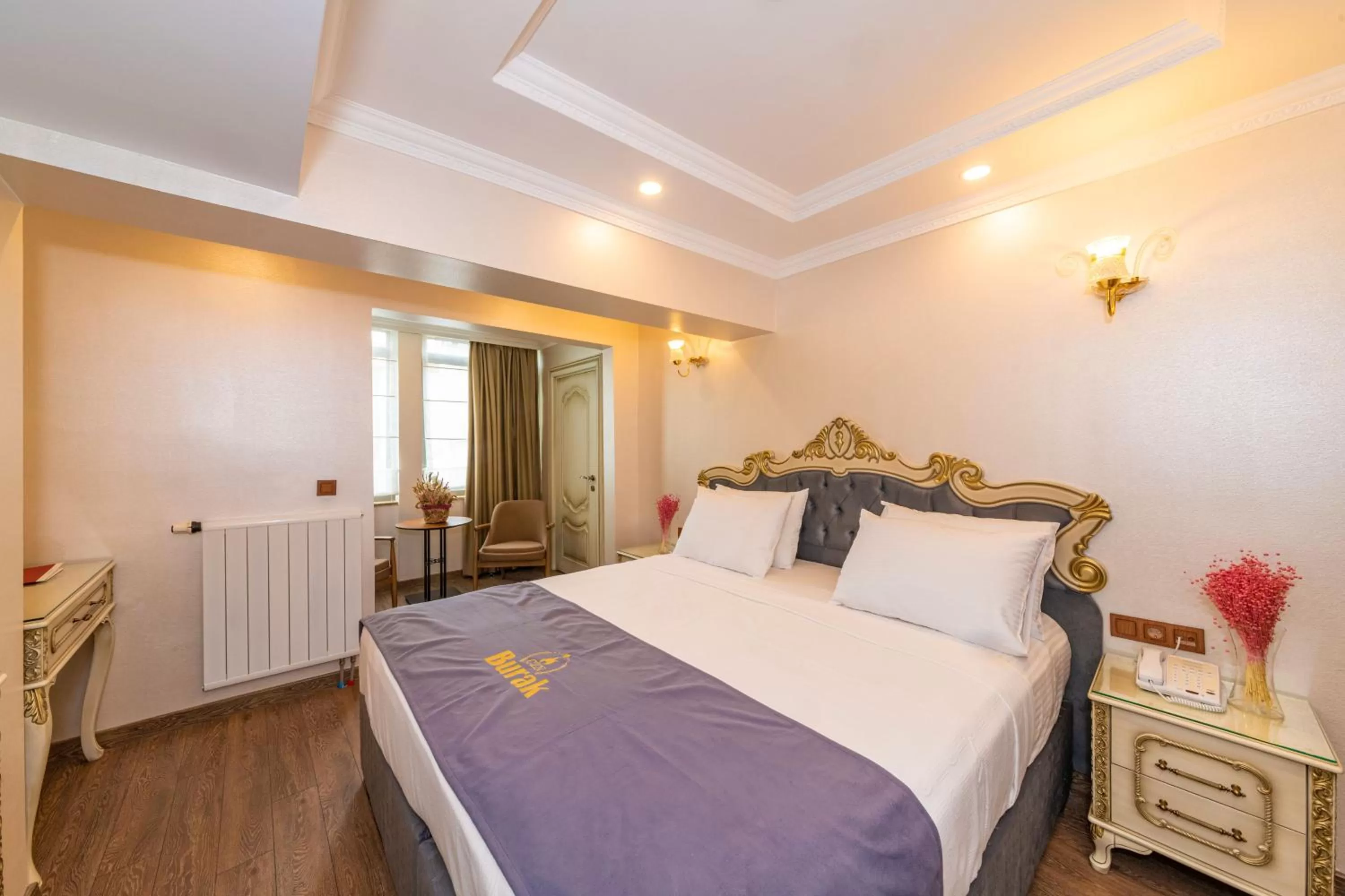 Bed in Almadina Hotel Istanbul