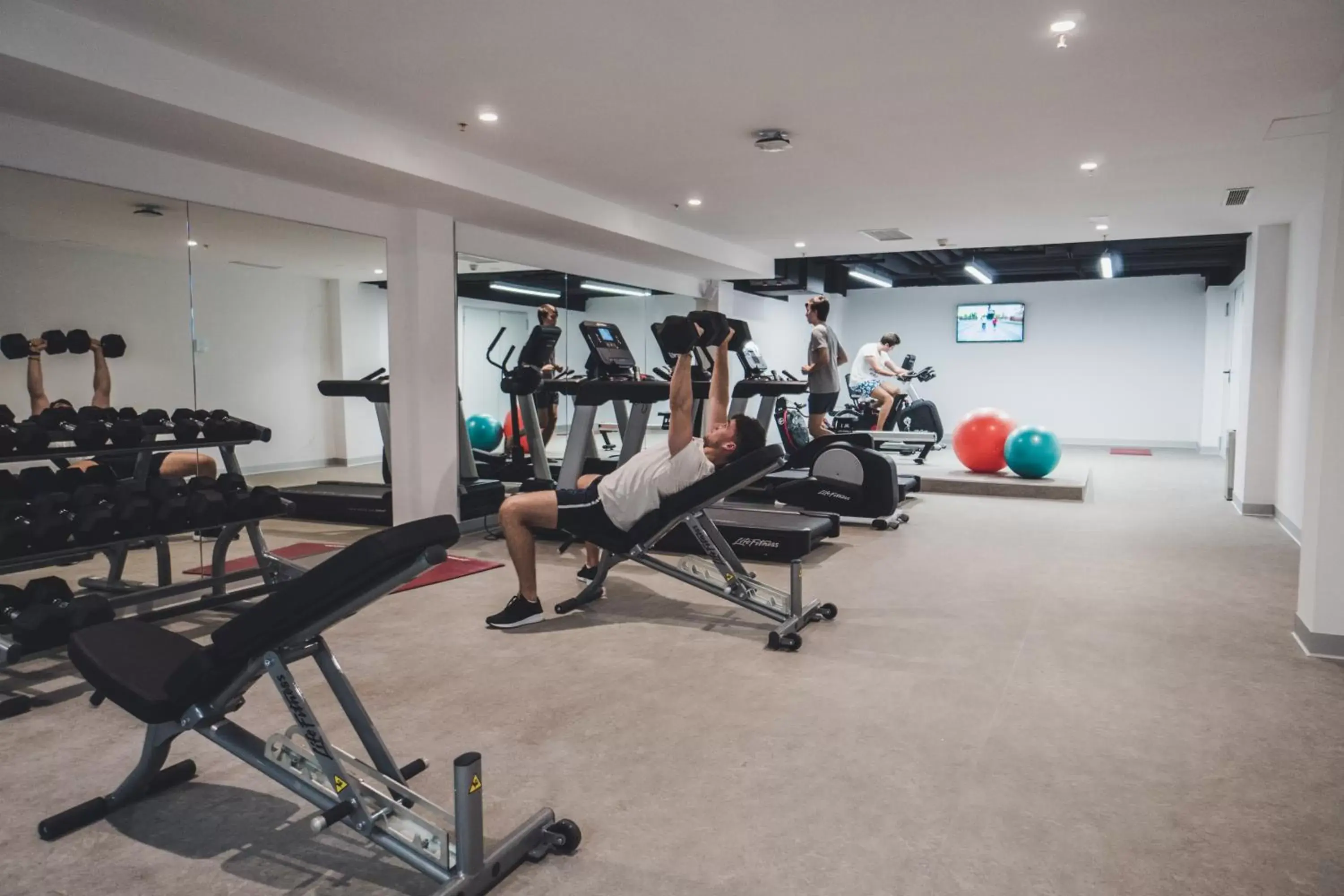 Fitness centre/facilities in Gara Suites Golf & Spa Fitness centre/facilities in Gara Suites Golf & Spa