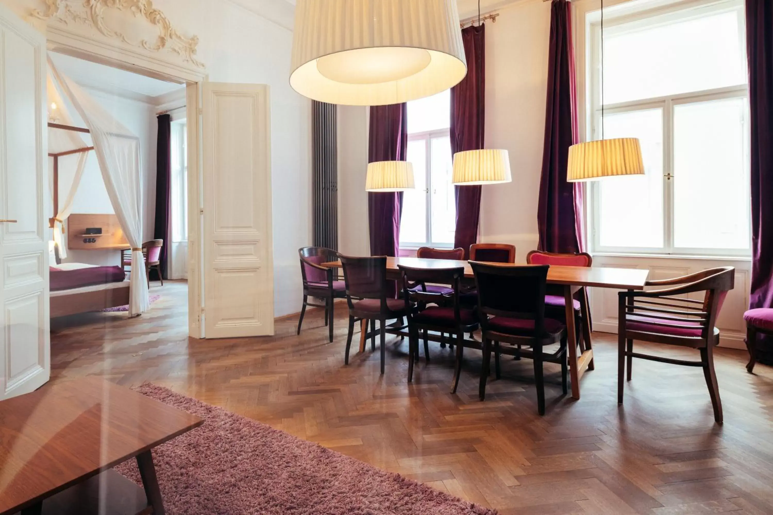 Living room, Dining Area in Hollmann Beletage Design & Boutique Hotel