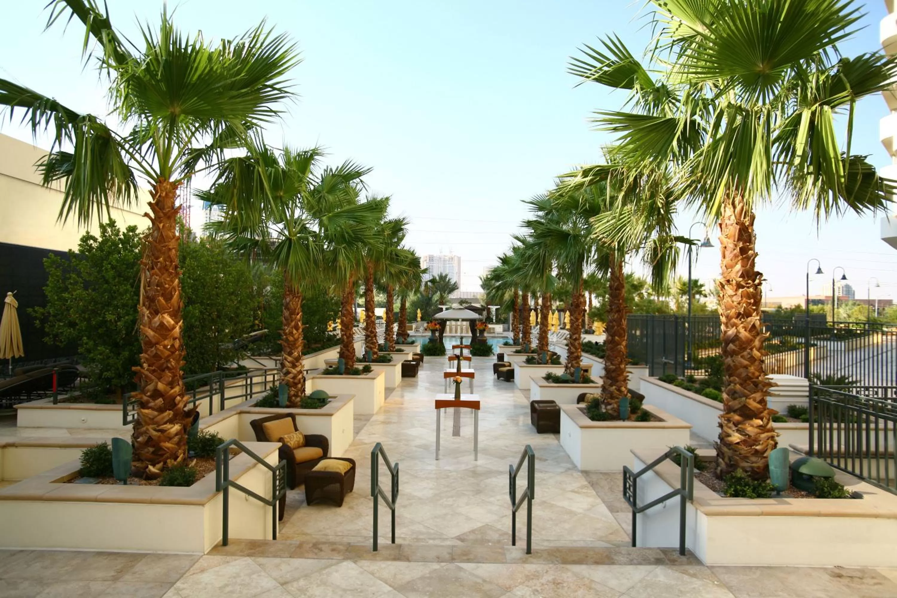 Swimming pool in Luxury Suites International at The Signature