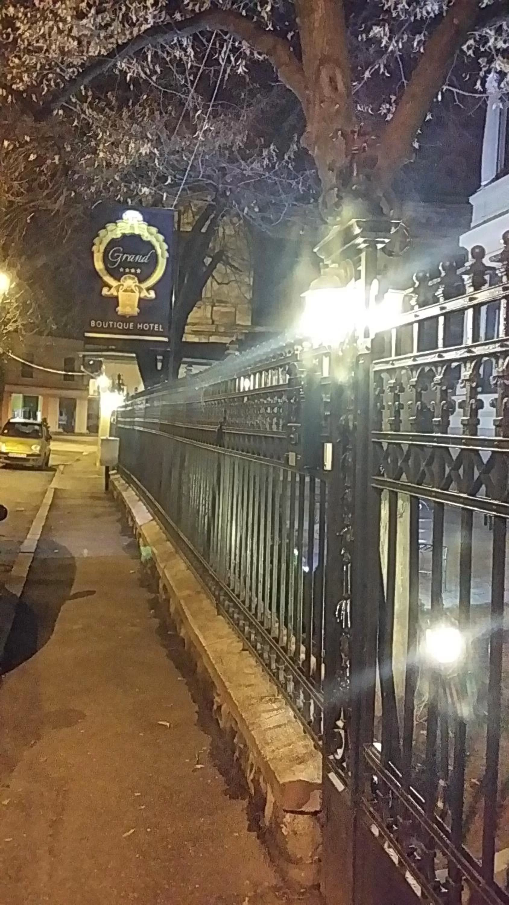 Decorative detail in Grand Boutique Hotel