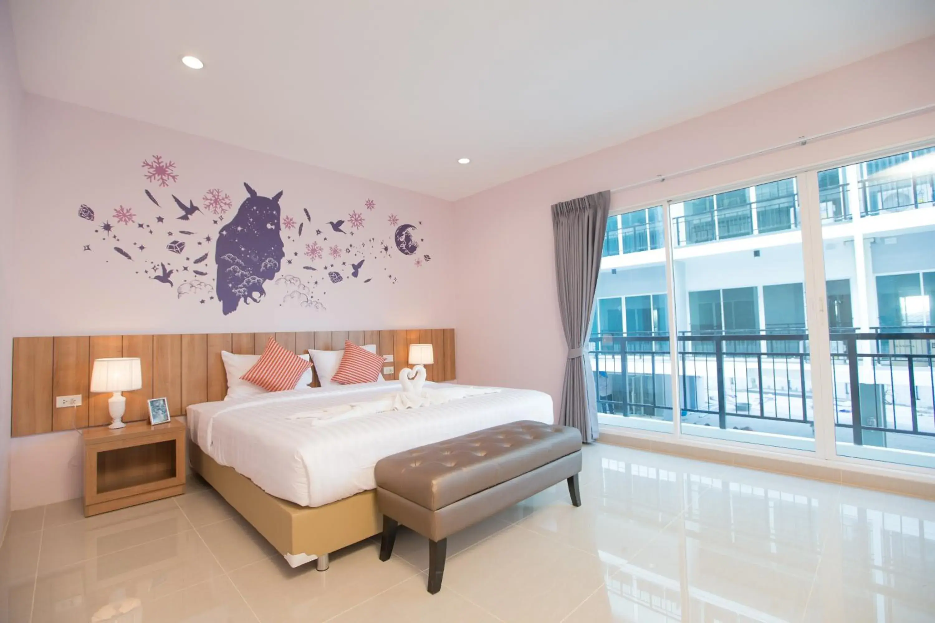 Photo of the whole room, Bed in The Bedroom Ladprao 101 Bangkok - SHA