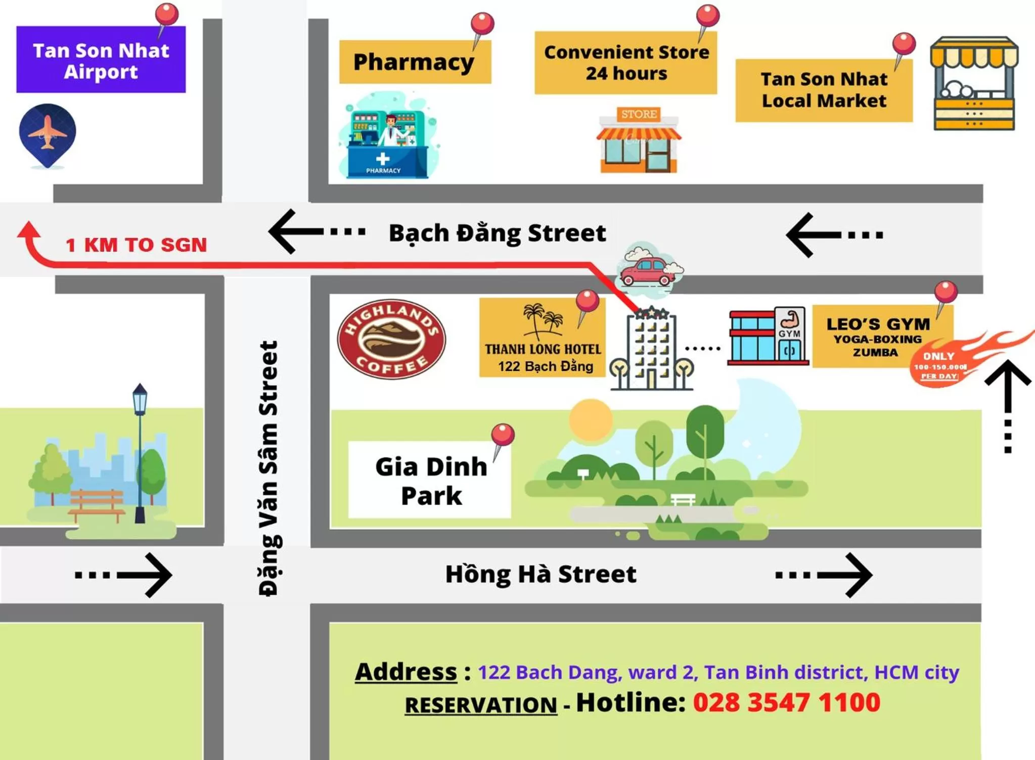 Family Room in Thanh Long Hotel - Bach Dang