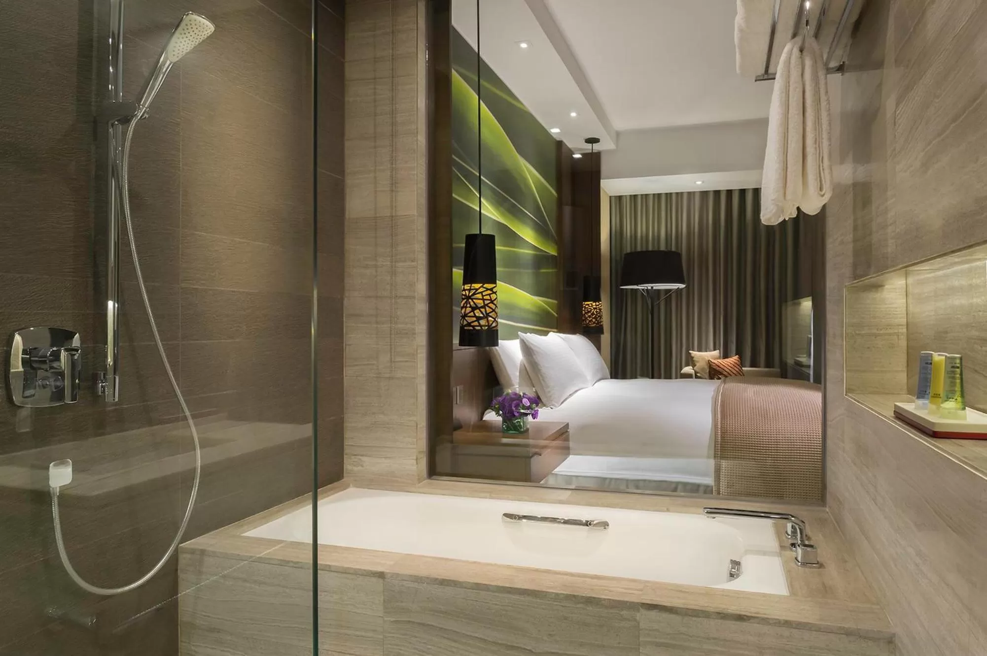 Bathroom in Marco Polo Ortigas Manila