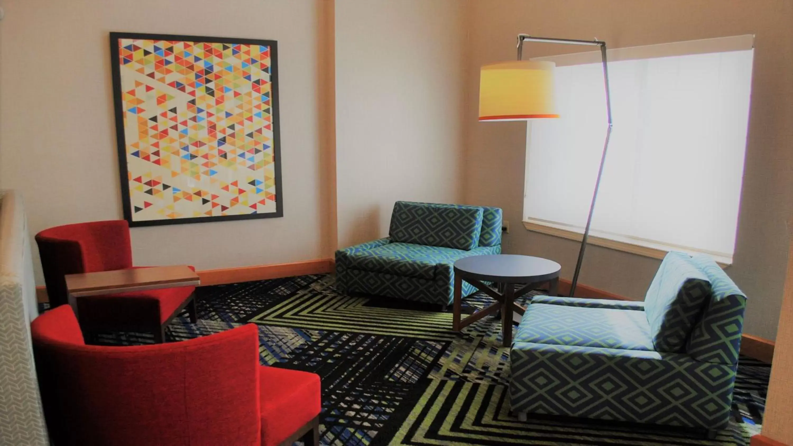 Property building, Seating Area in Holiday Inn Express & Suites Indianapolis North - Carmel, an IHG Hotel