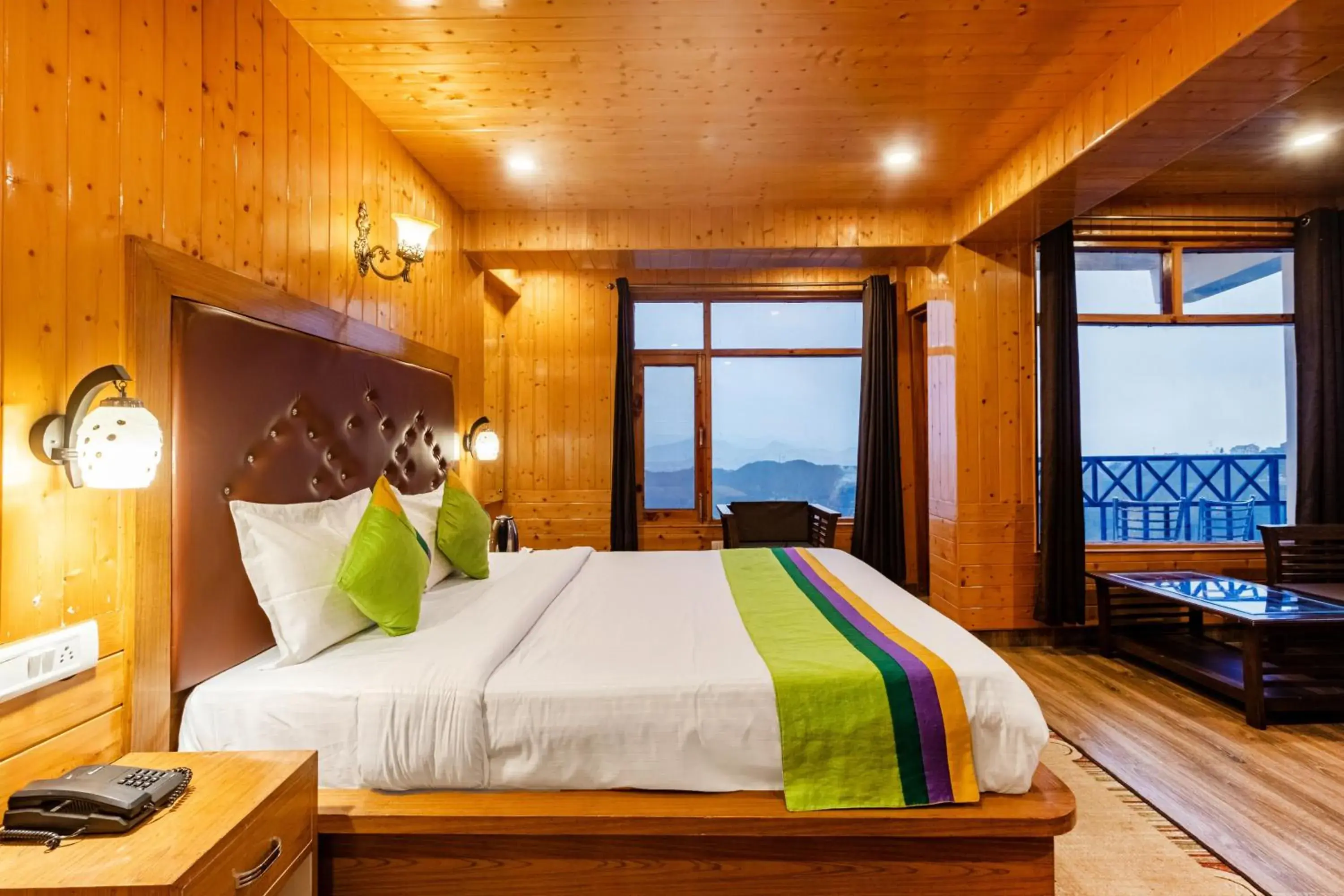 Bedroom in Treebo Trend Snow View Resort