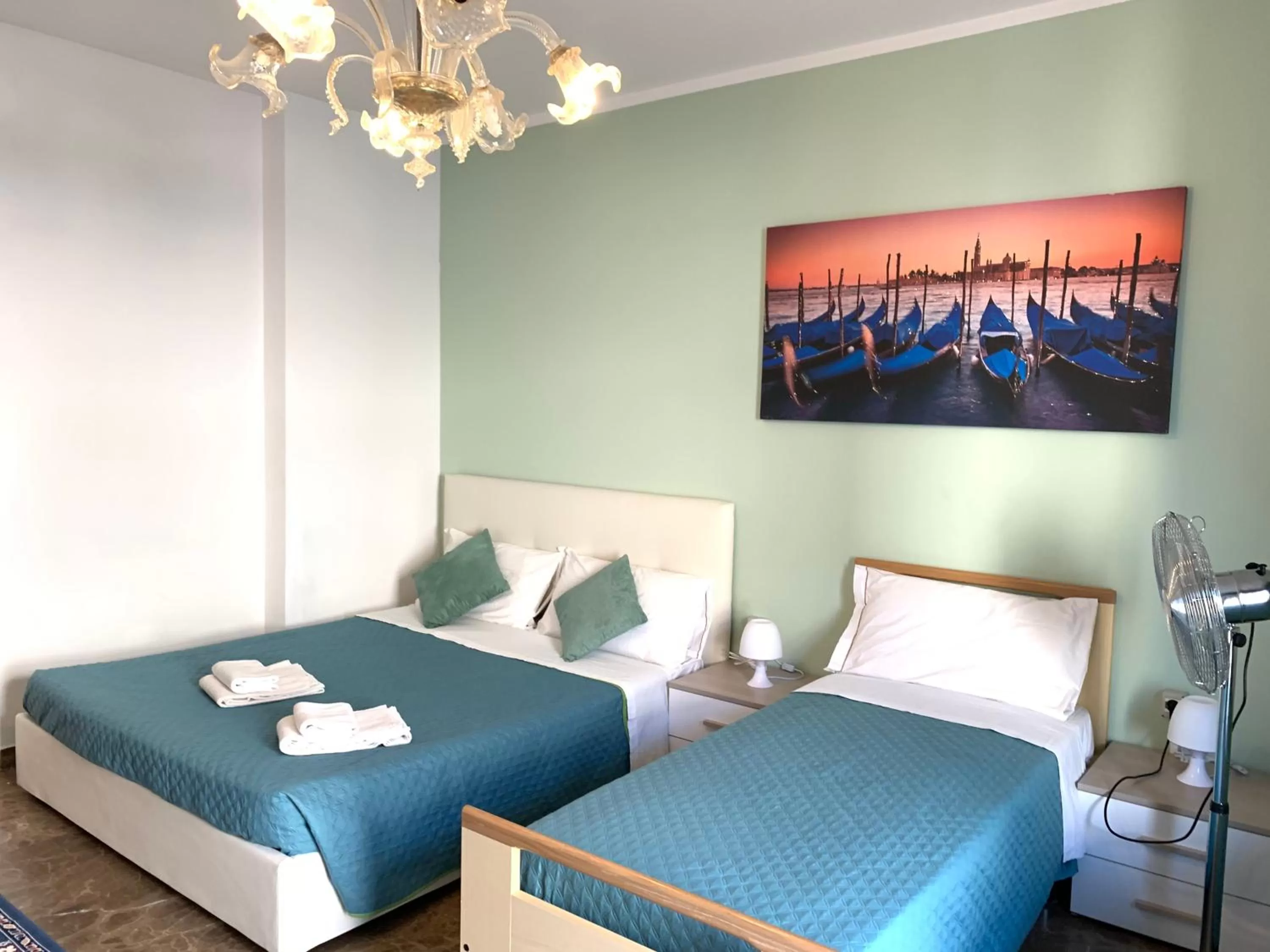 Bed in VENICE NIGHT APPARTMENT