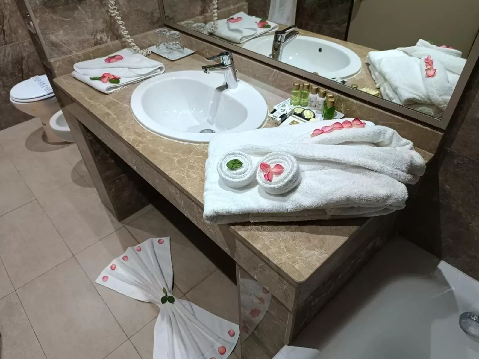 Bathroom in Royal Mirage Fes Hotel