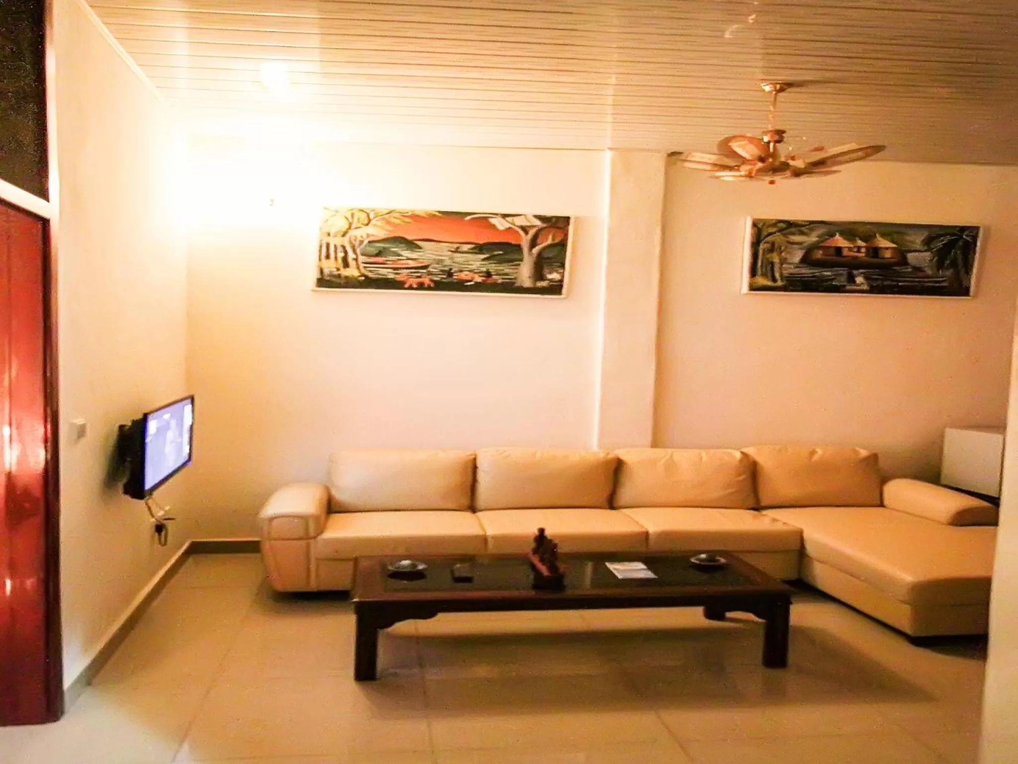 Living room in St Augustine Apart & Hotel