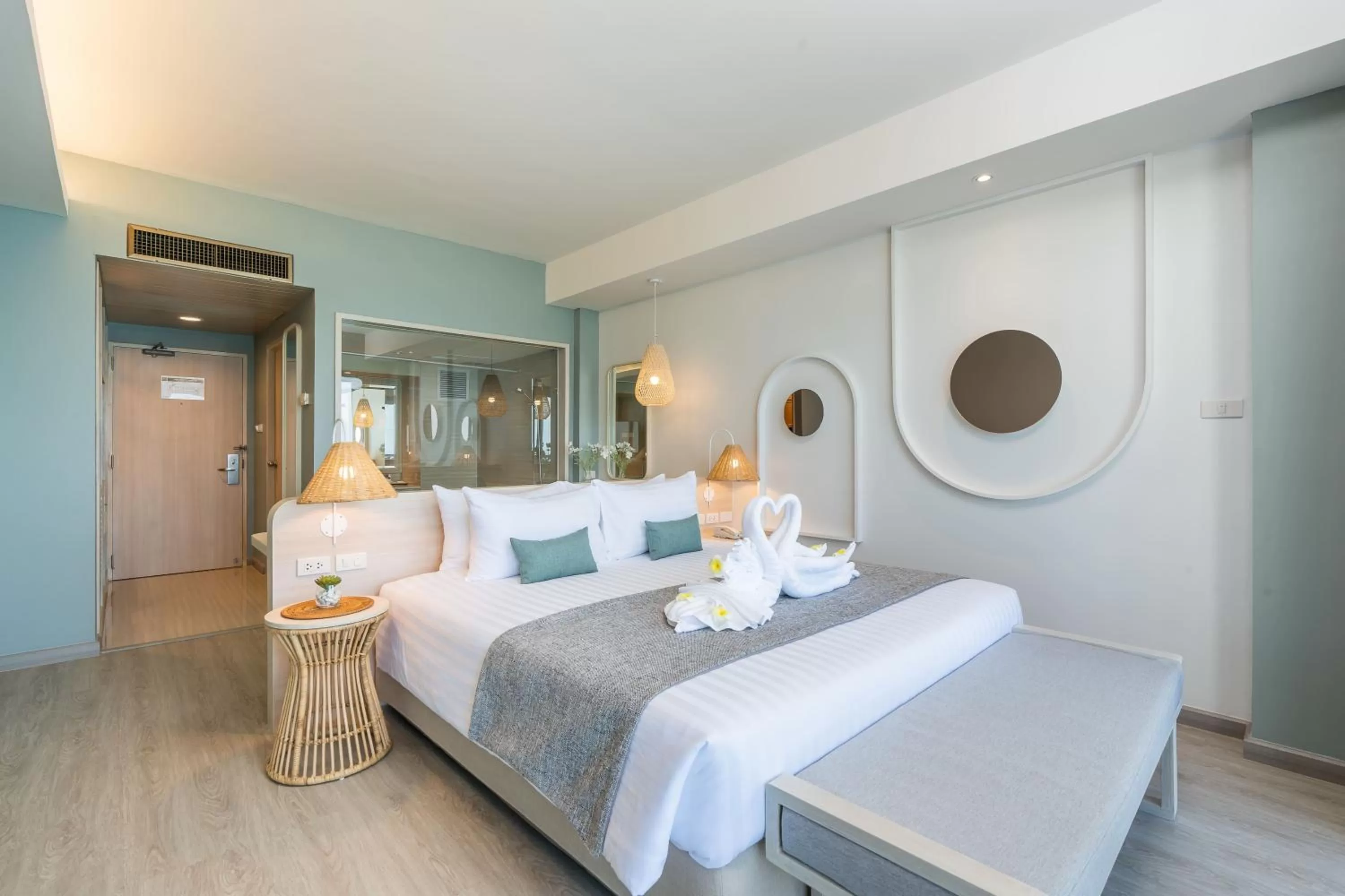 Bed in Cosy Beach Hotel - SHA Extra Plus