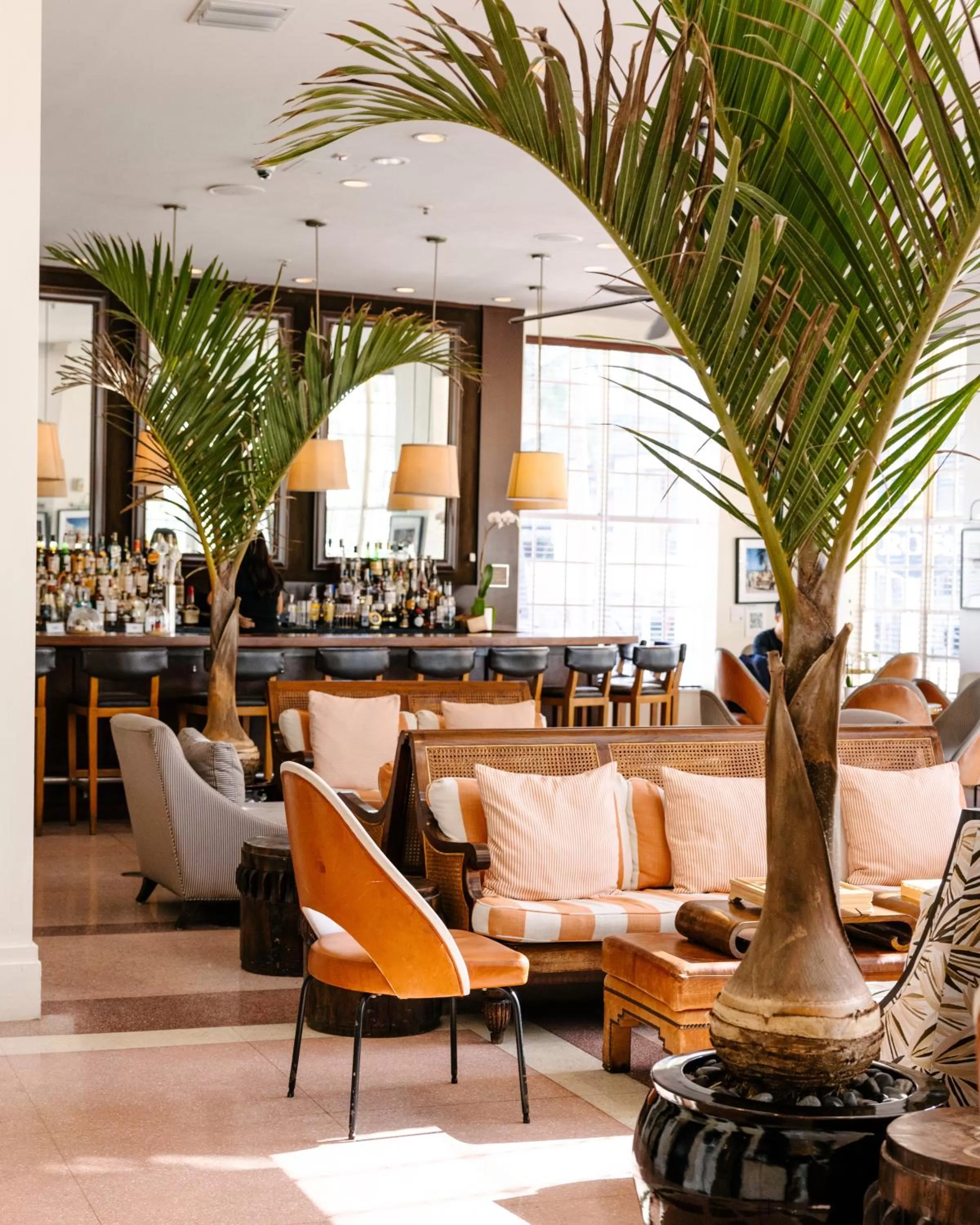 Lobby or reception in The Betsy Hotel, South Beach