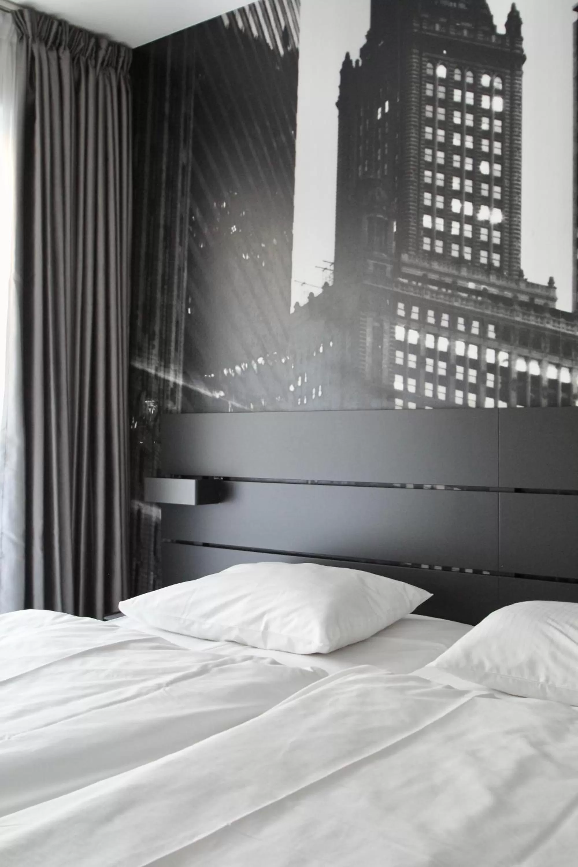 Bed in Super Stay Hotel, Oslo