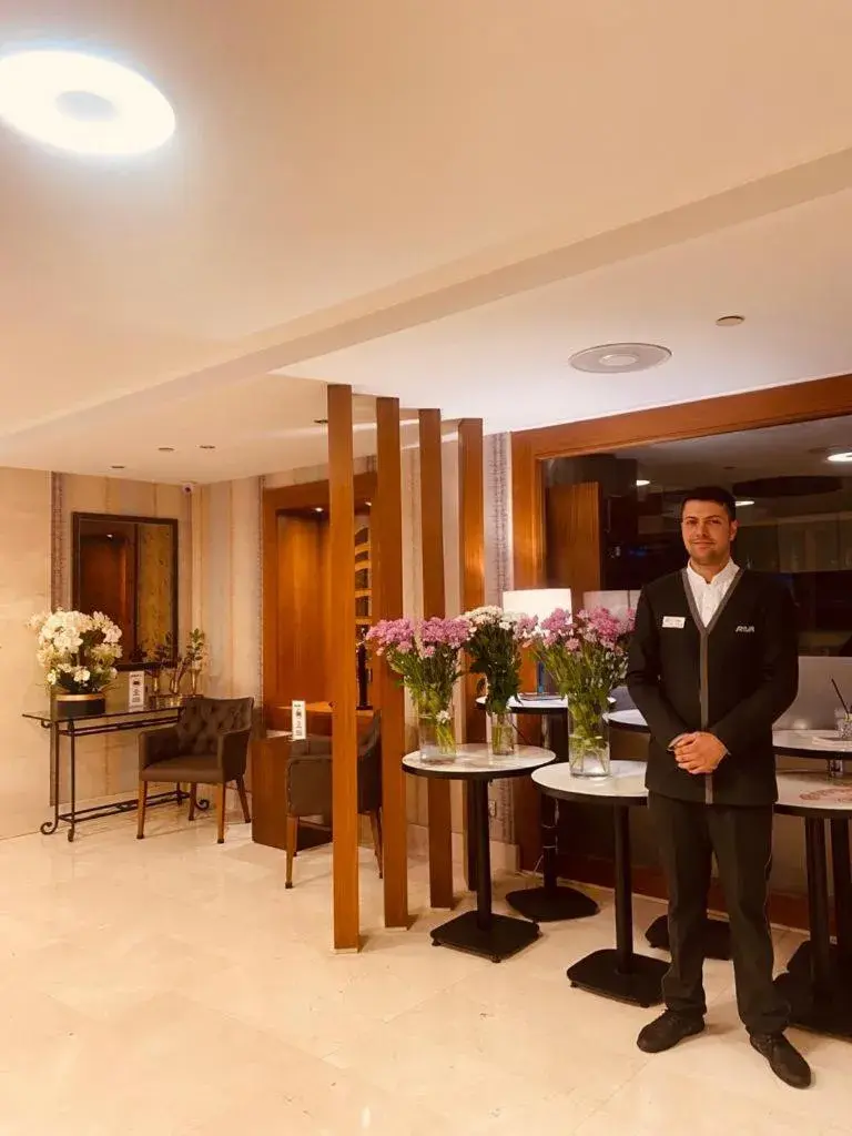 Lobby or reception in Riva Hotel Taksim