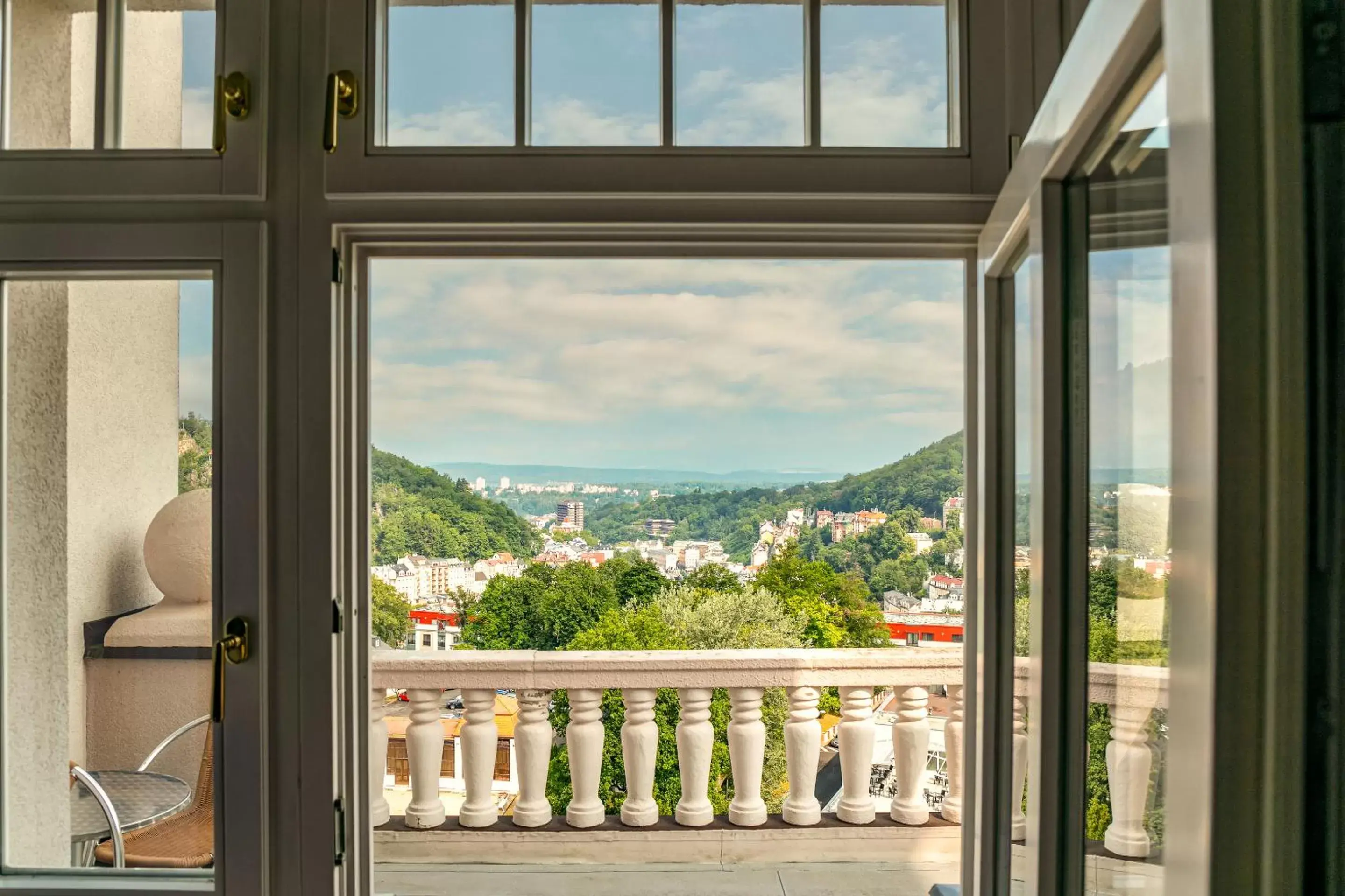 Decorative detail, Mountain View in Spa Hotel Imperial