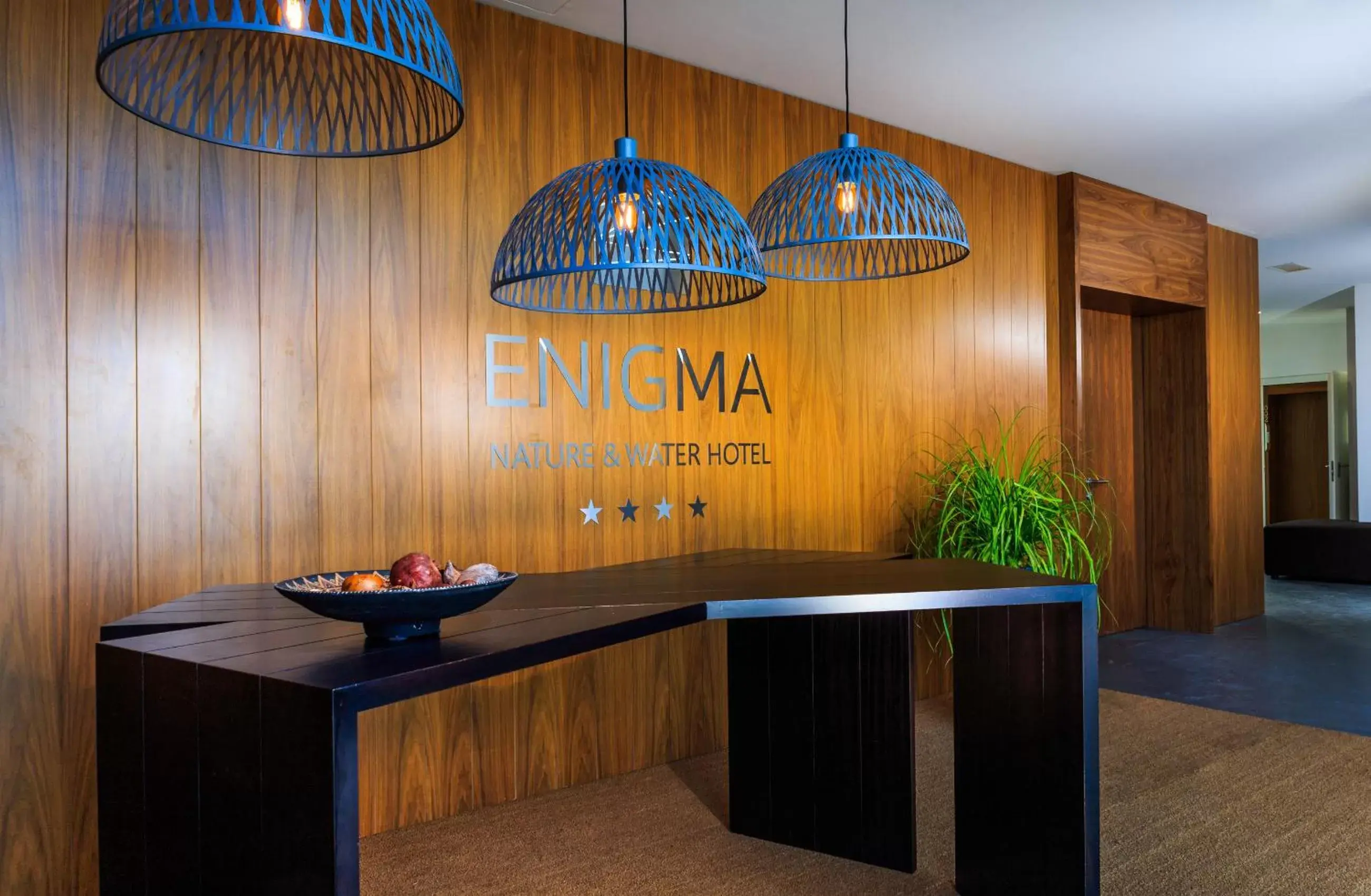 Lobby or reception in Enigma - Nature & Water Hotel