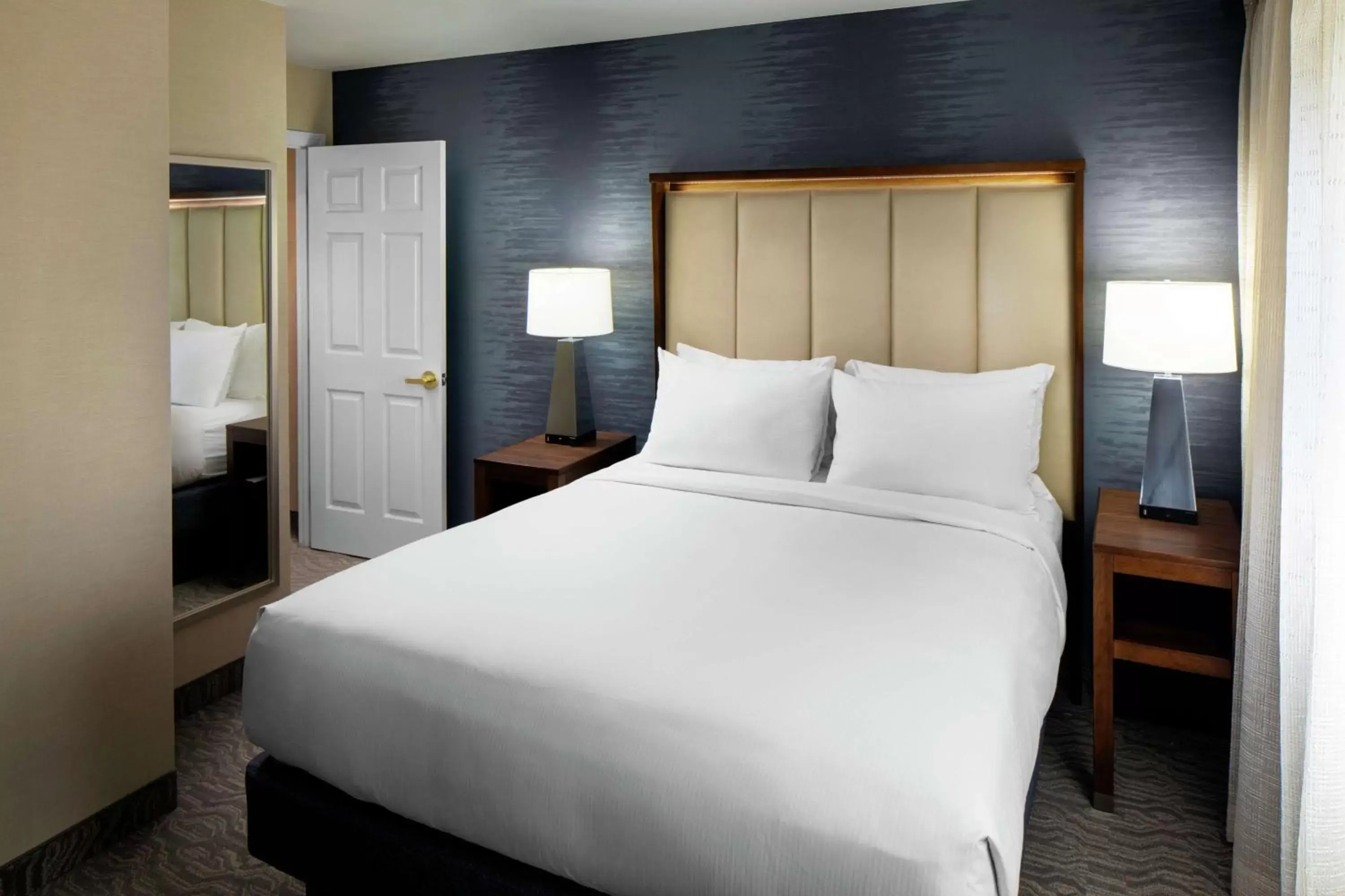 Bed in DoubleTree by Hilton Nashua