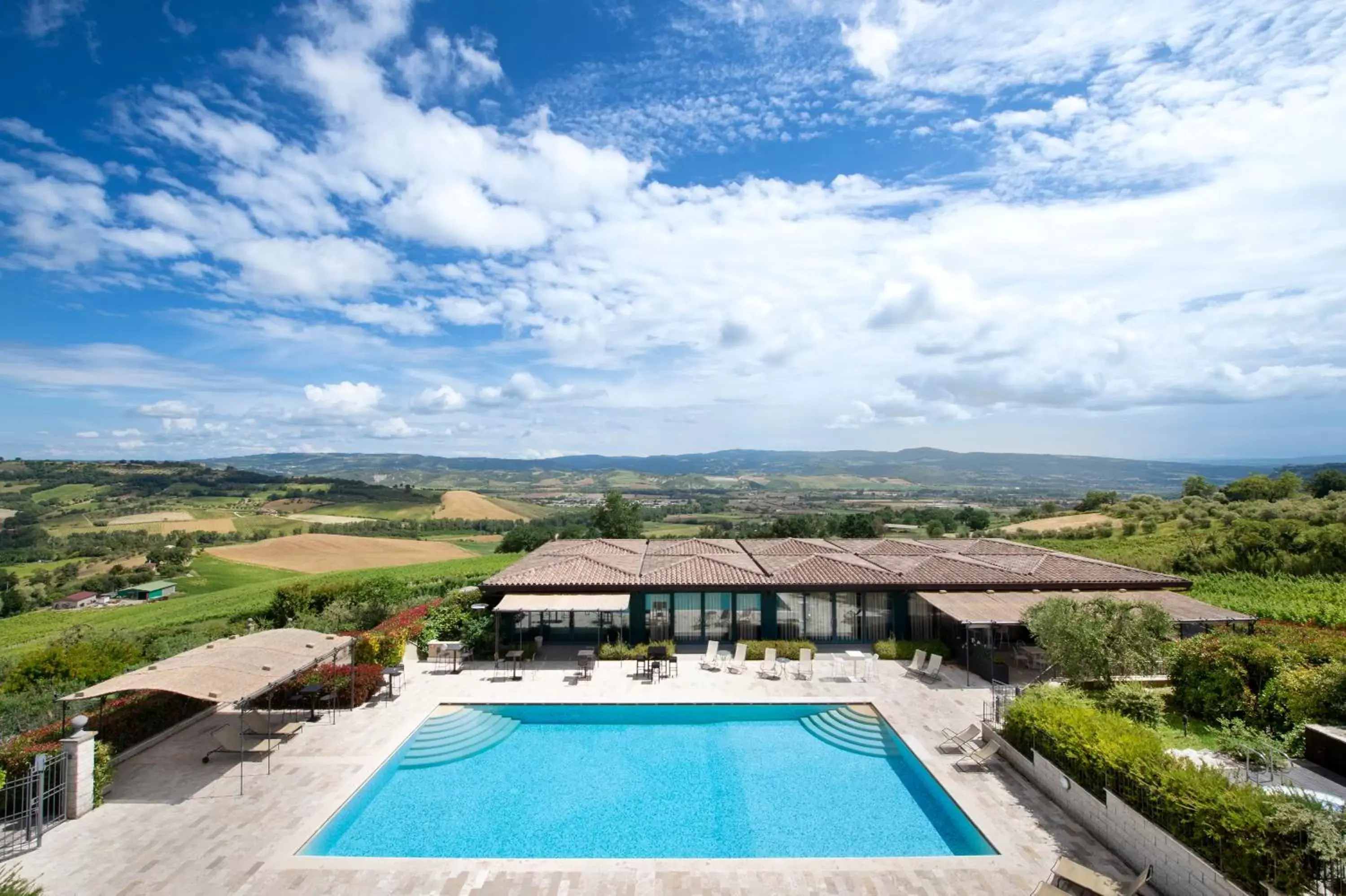 Pool View in Altarocca Wine Resort Adults Only