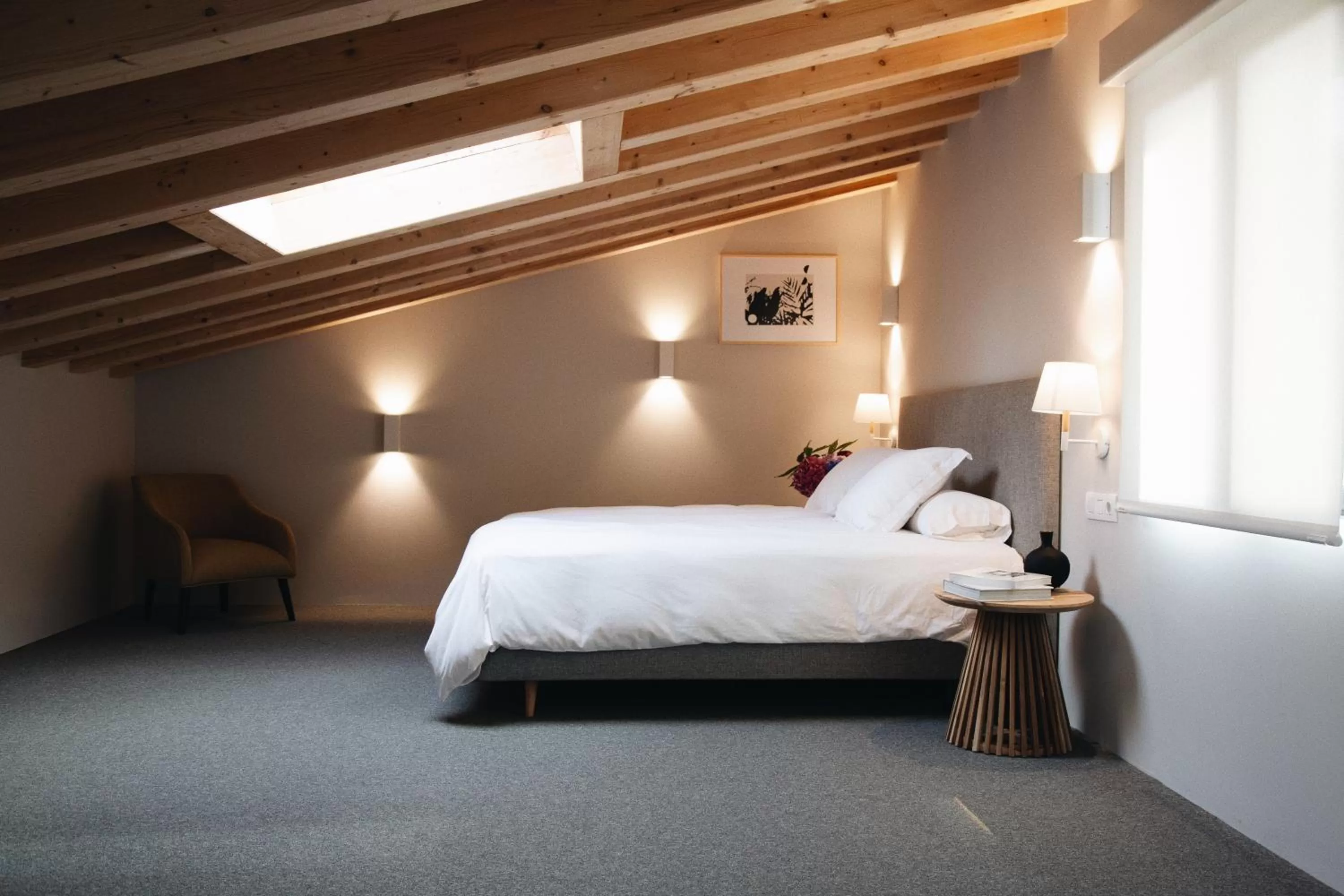 Bed in Bidaia Boutique Hotel