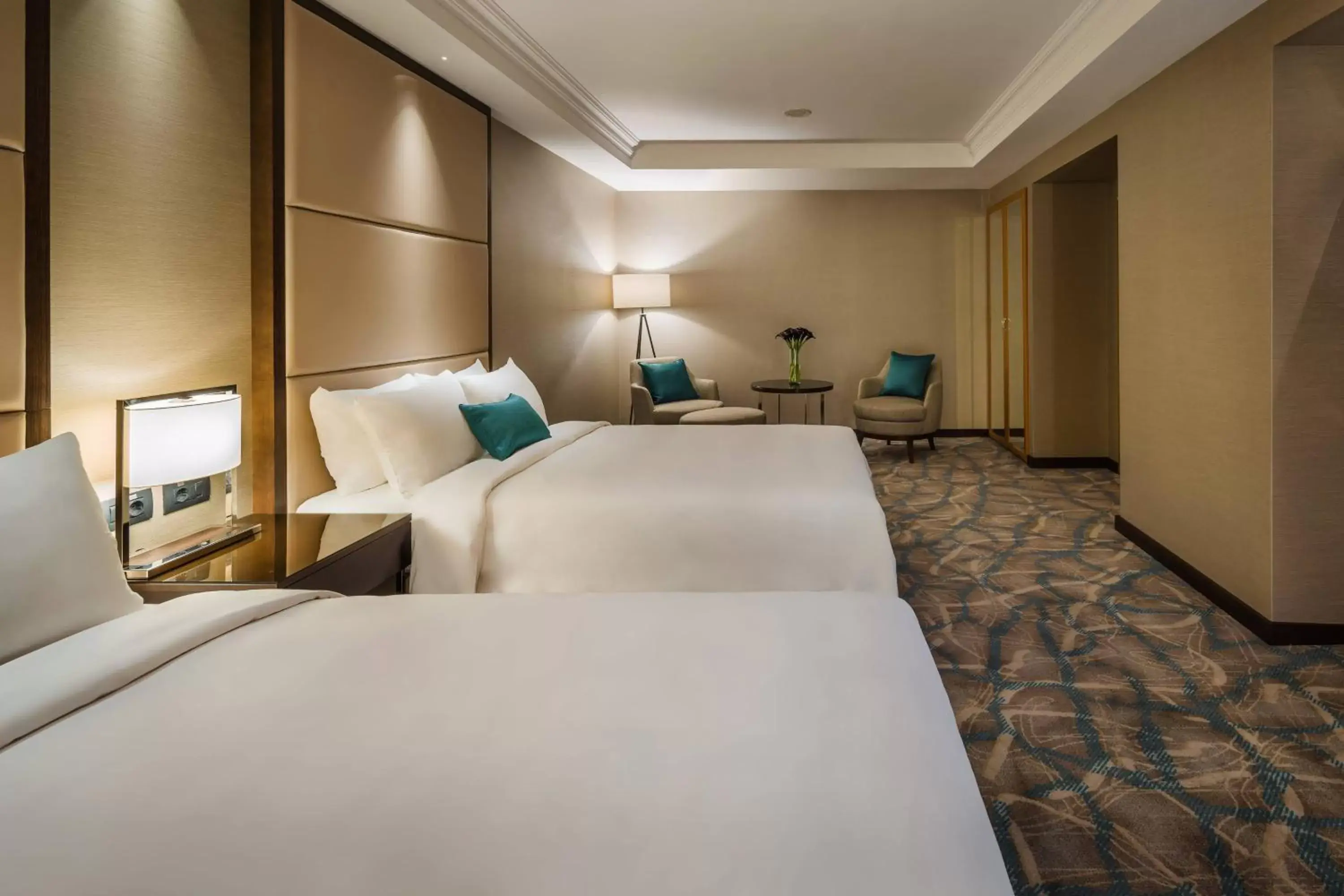 Bedroom, Bed in JW Marriott Bucharest Grand Hotel