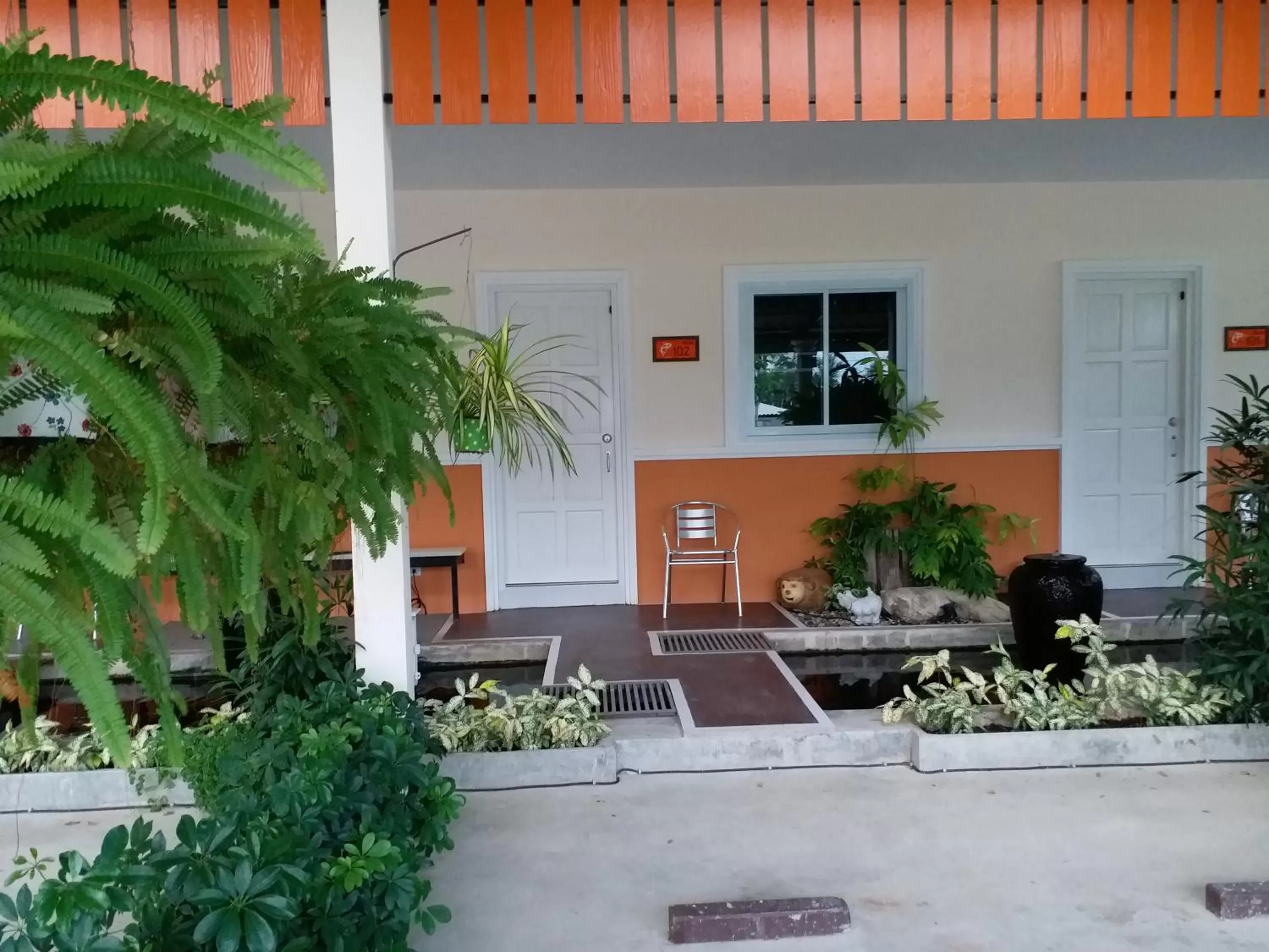 On site in Fancy Carp Resort