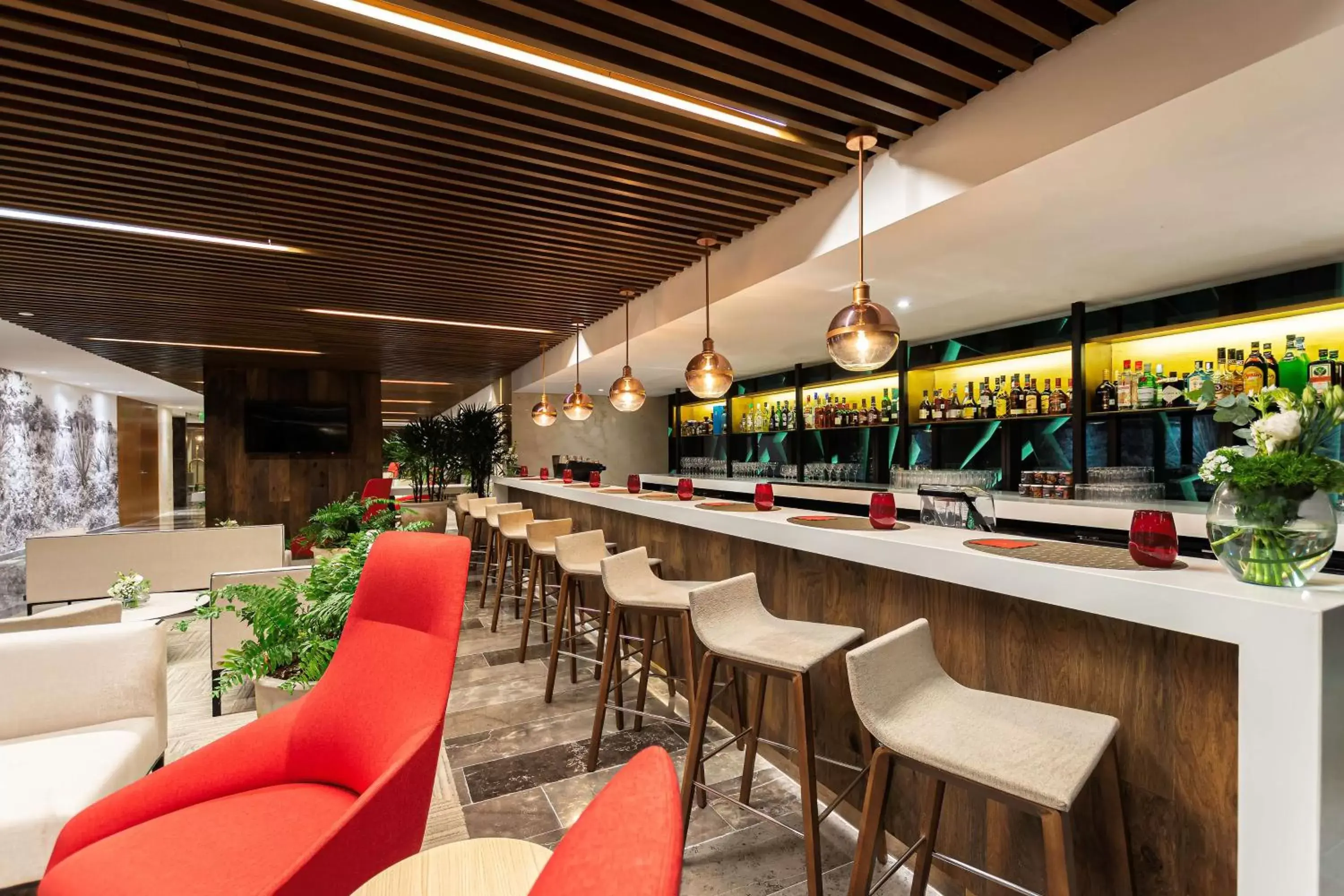 Lounge or bar, Lounge/Bar in NH Collection Merida Paseo Montejo