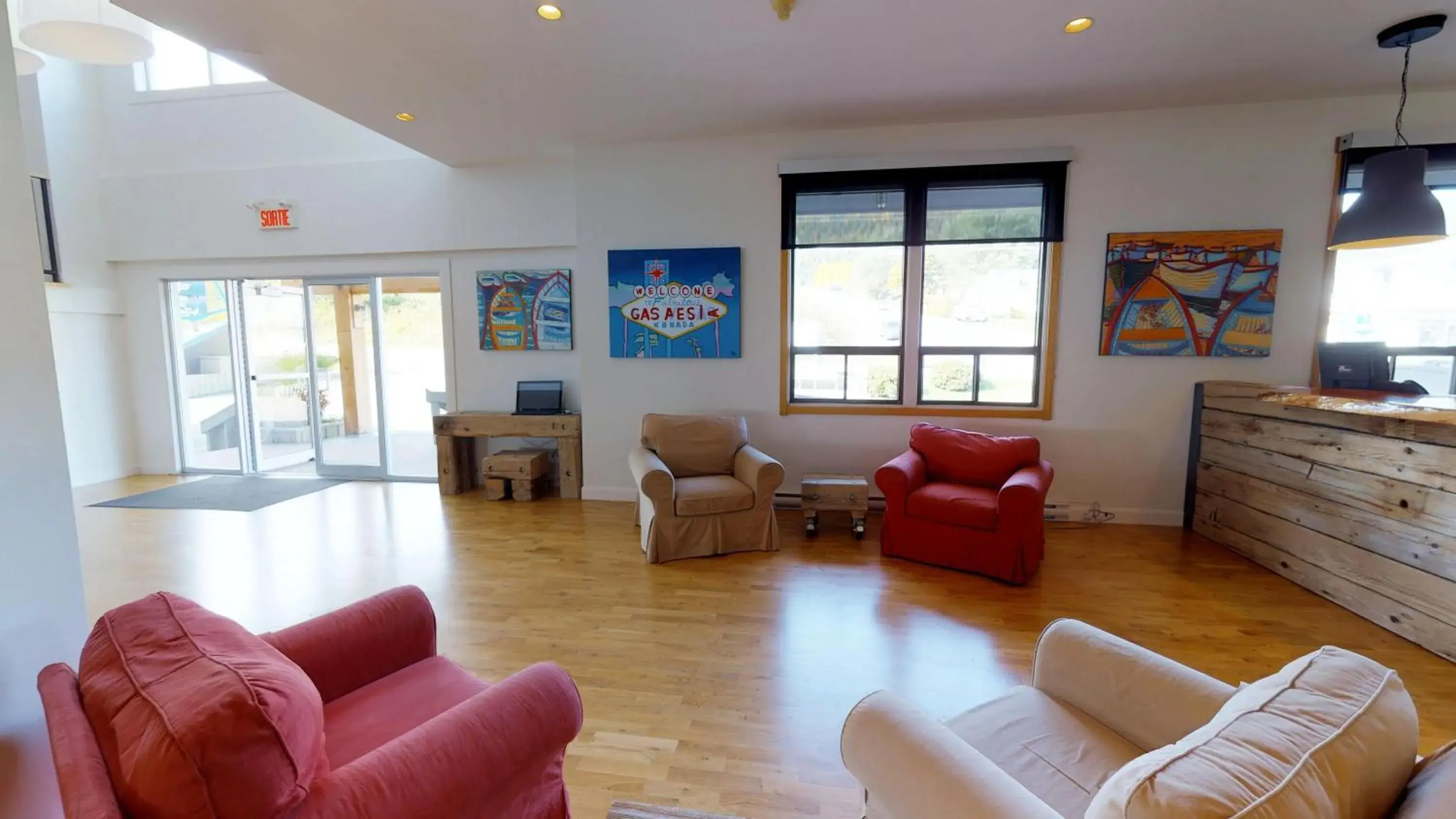 Lobby or reception, Seating Area in Riotel Perce