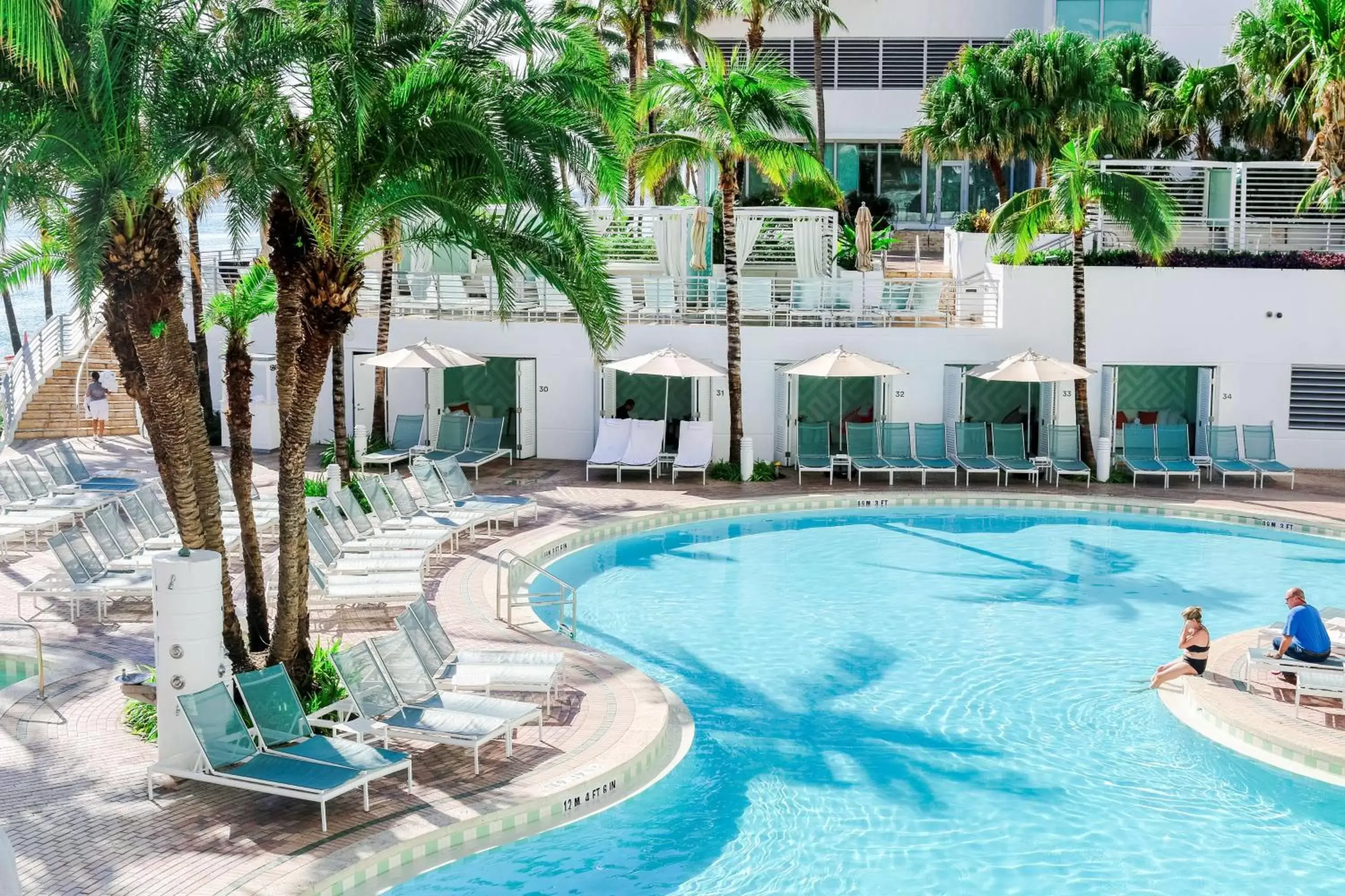 Pool view, Swimming Pool in The Diplomat Beach Resort Hollywood, Curio Collection by Hilton
