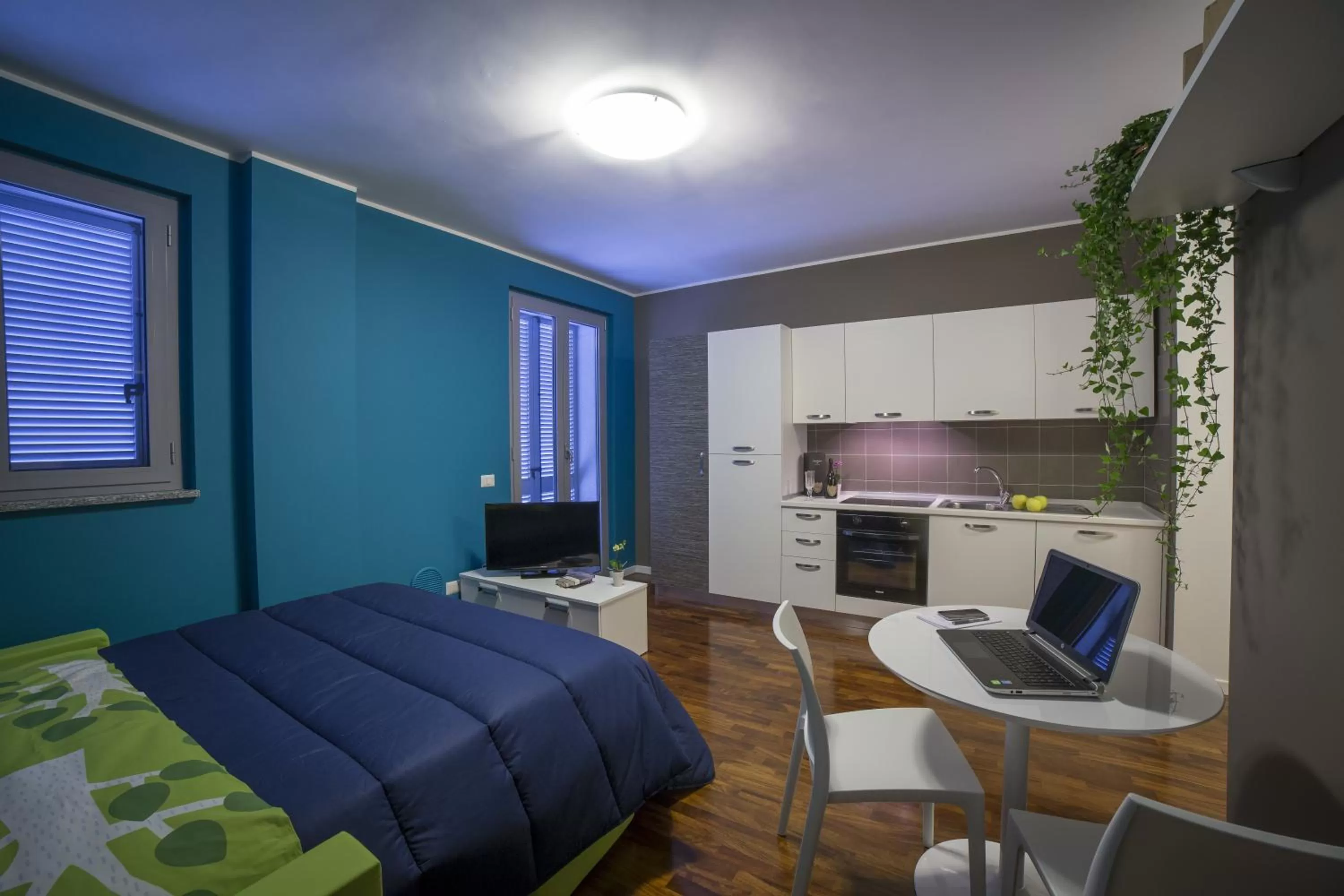 Kitchen or kitchenette in Dreams Hotel Residenza Pianell 10