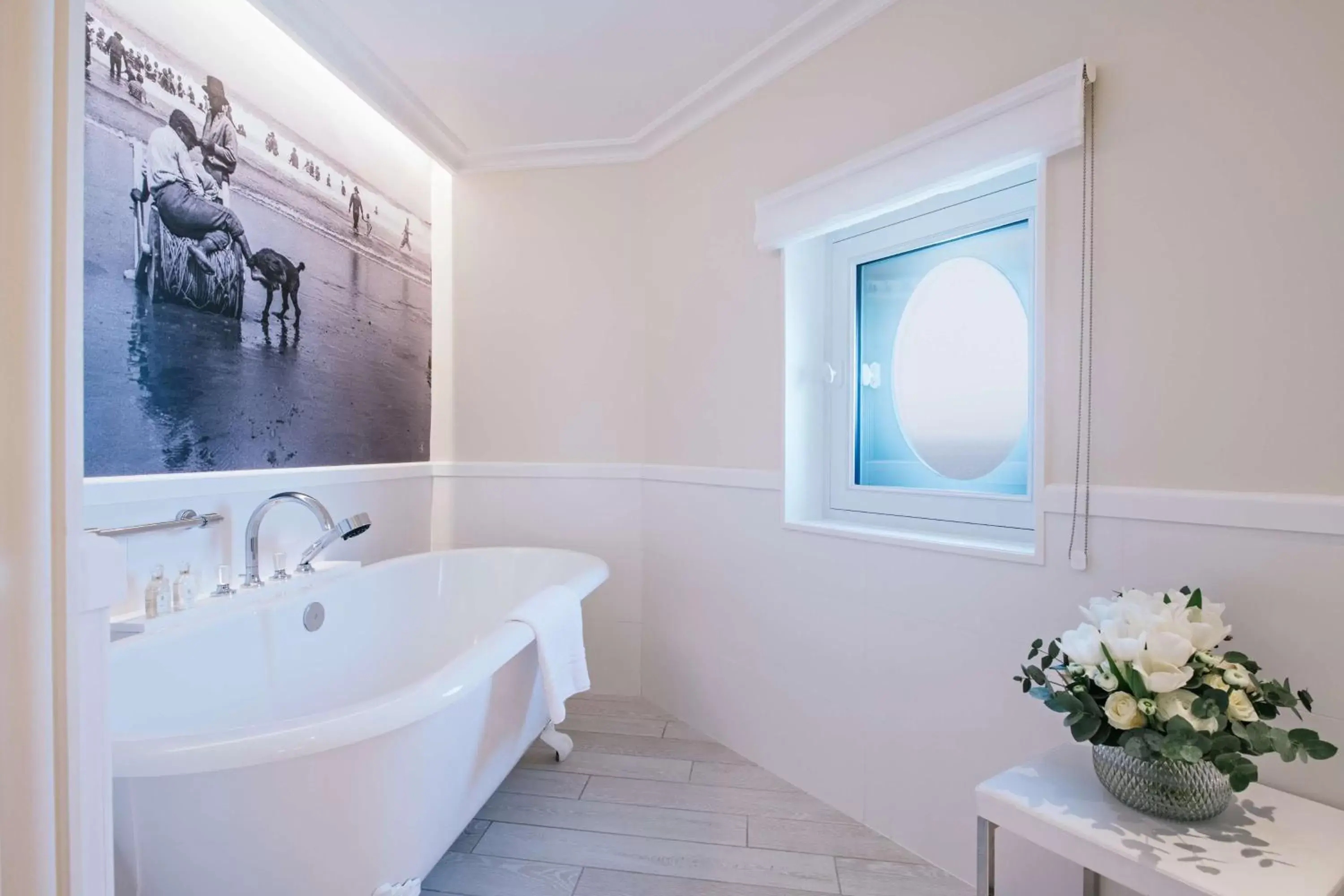 Bathroom in Hôtel du Palais Biarritz, in The Unbound Collection by Hyatt