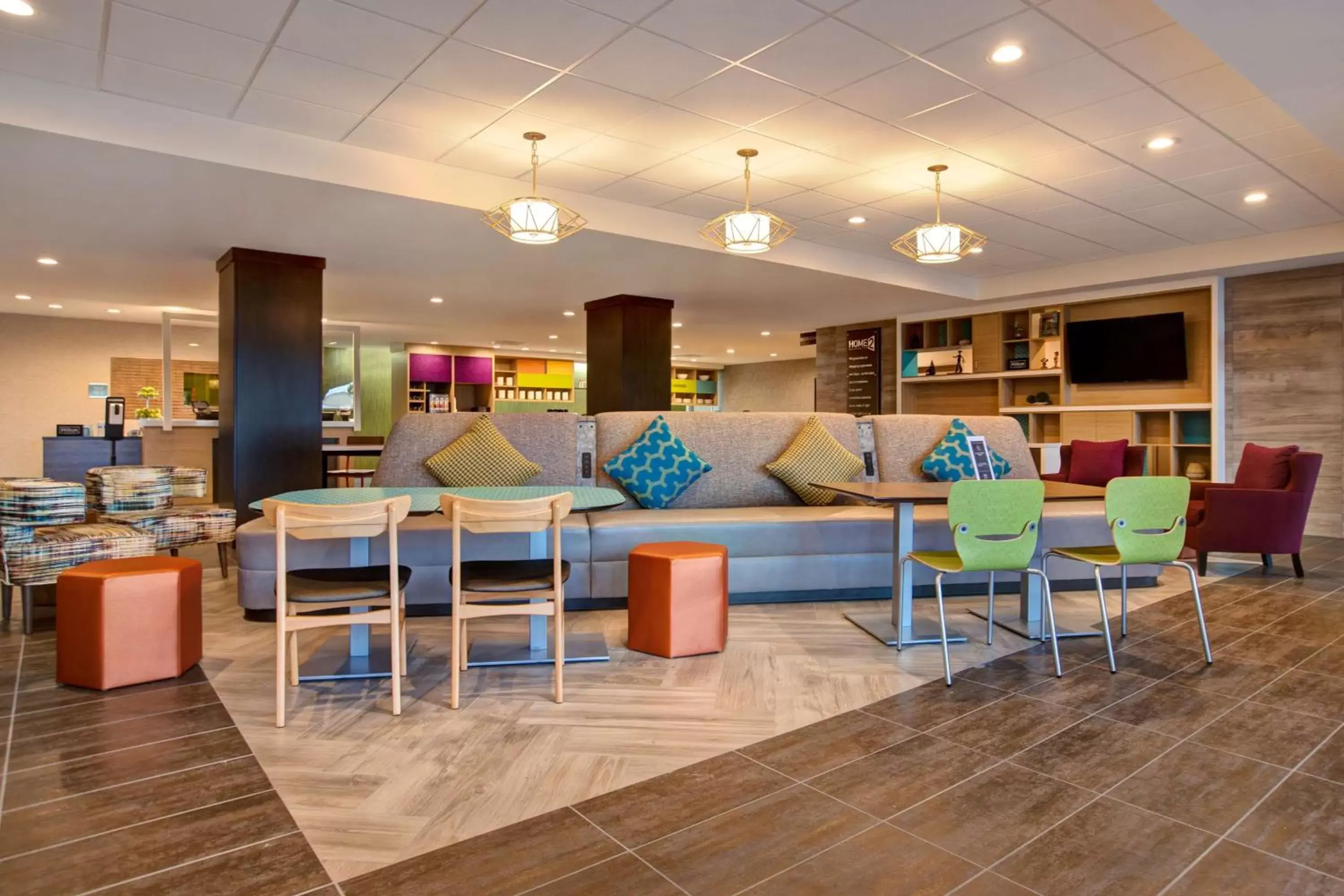 Lobby or reception in Home2 Suites By Hilton Loves Park Rockford