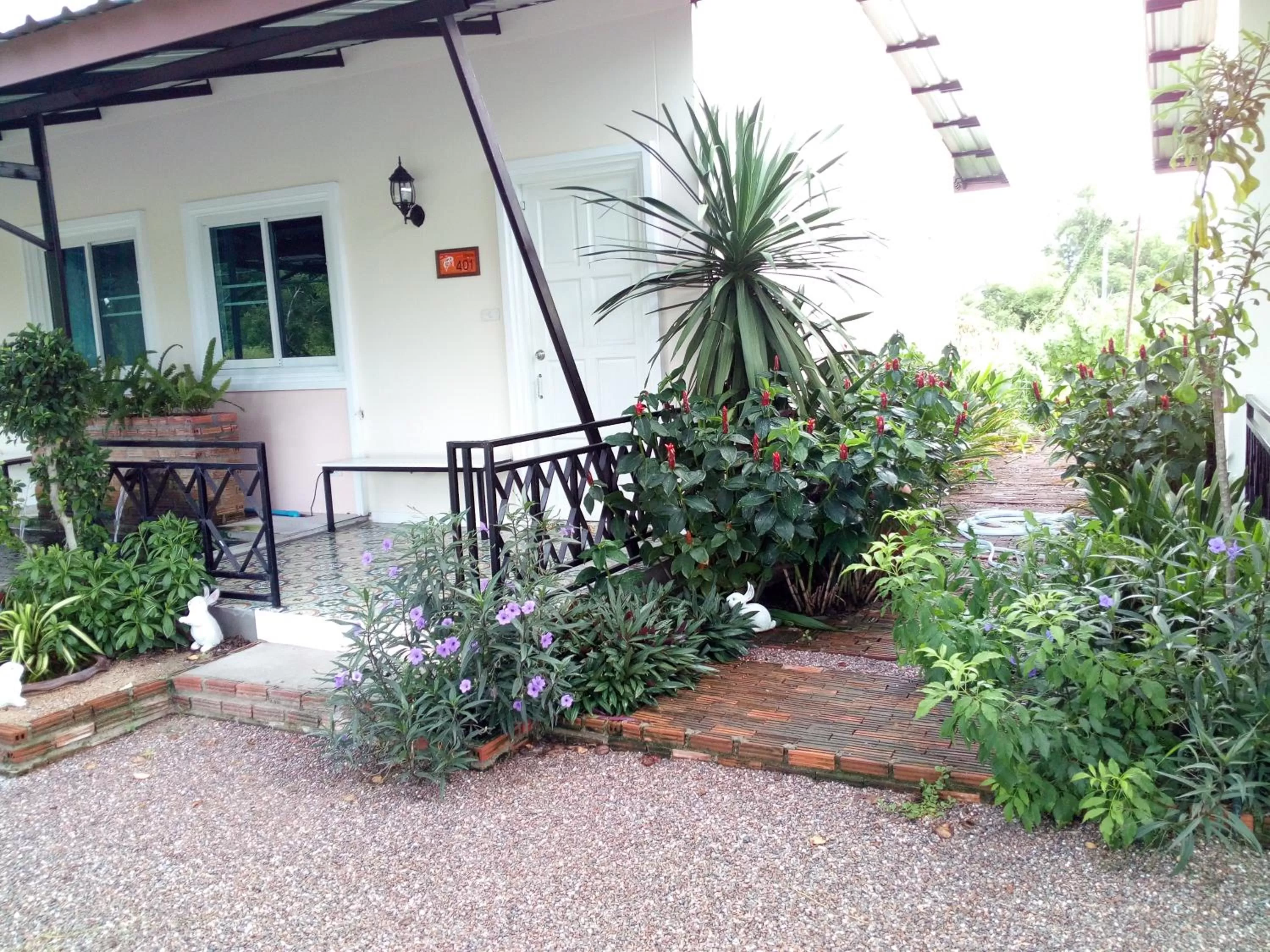 Garden in Fancy Carp Resort