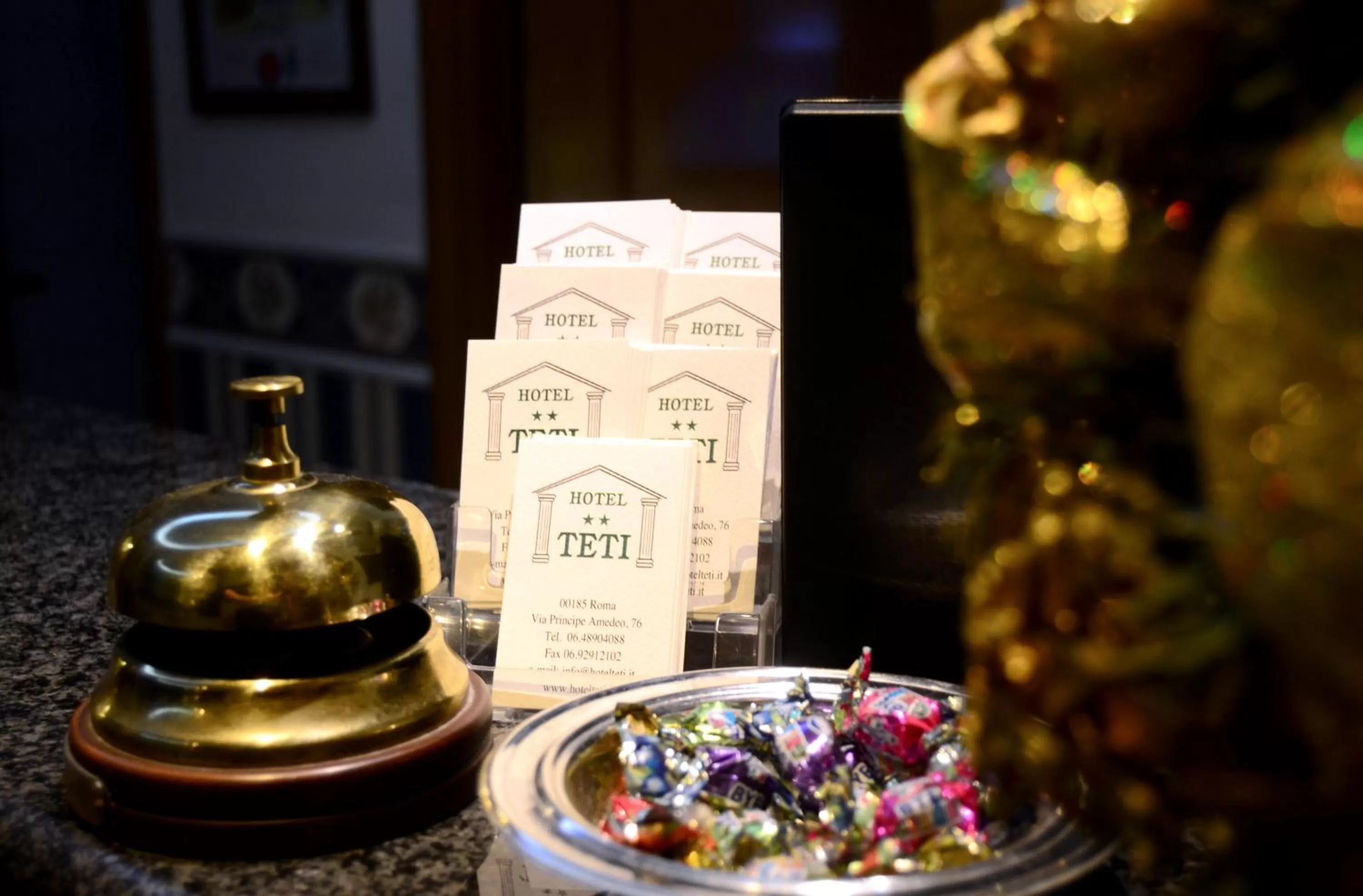 Lobby or reception in Hotel Teti