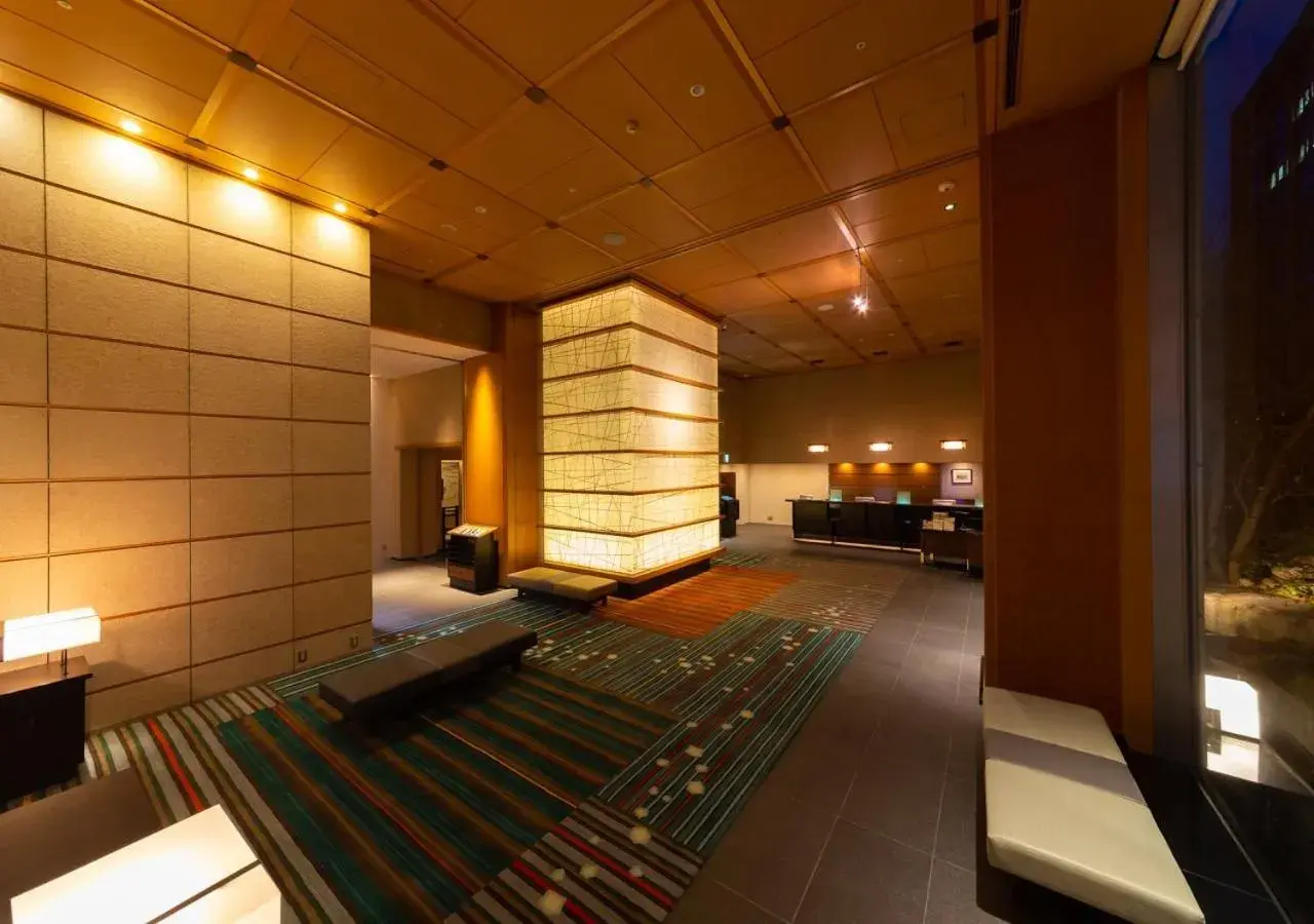 Lobby or reception, Bed in Hotel Niwa Tokyo Lobby or reception, Bed in Hotel Niwa Tokyo
