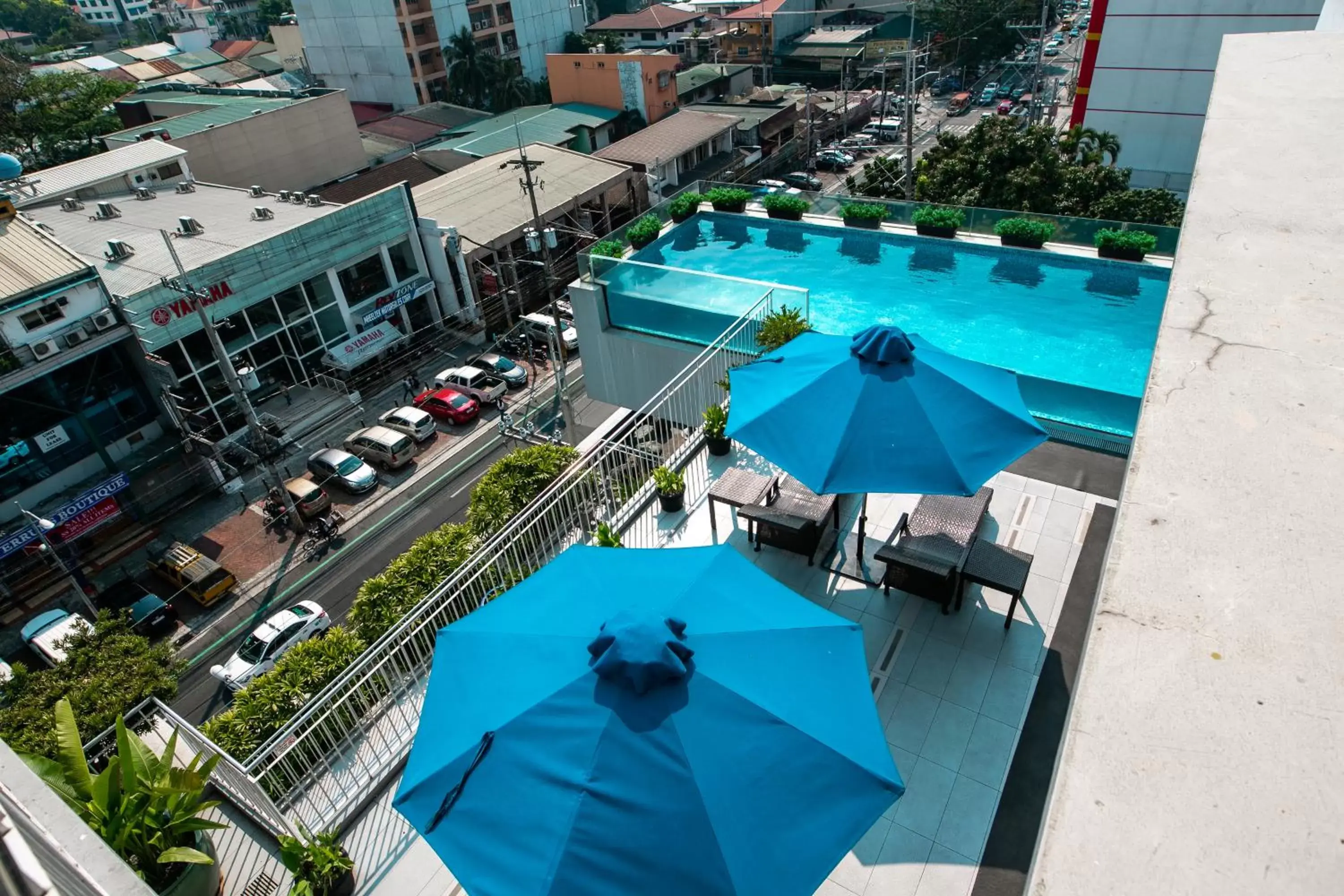 Pool View in Luxent Hotel