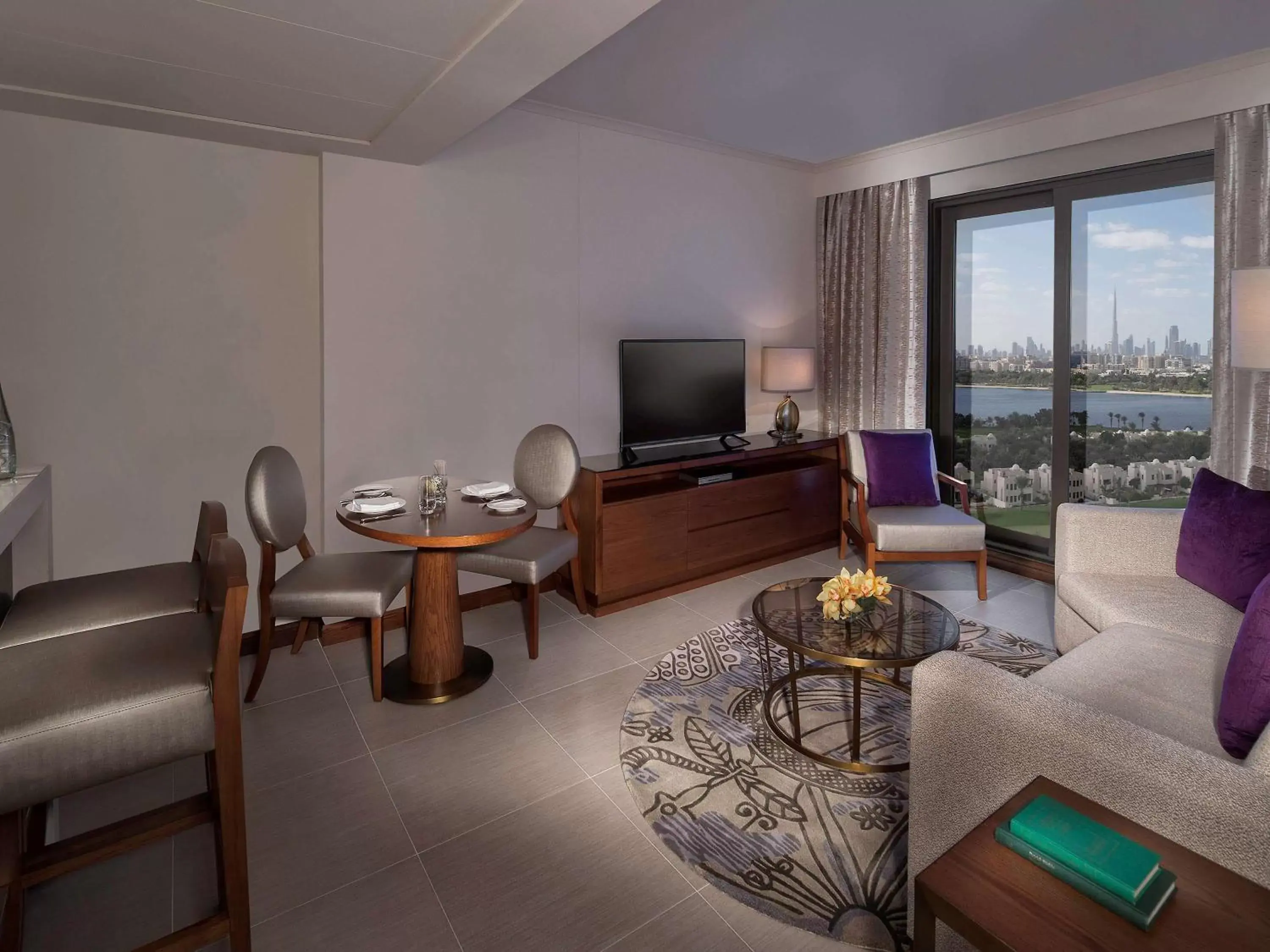 Photo of the whole room, Seating Area in Pullman Dubai Creek City Centre Residences