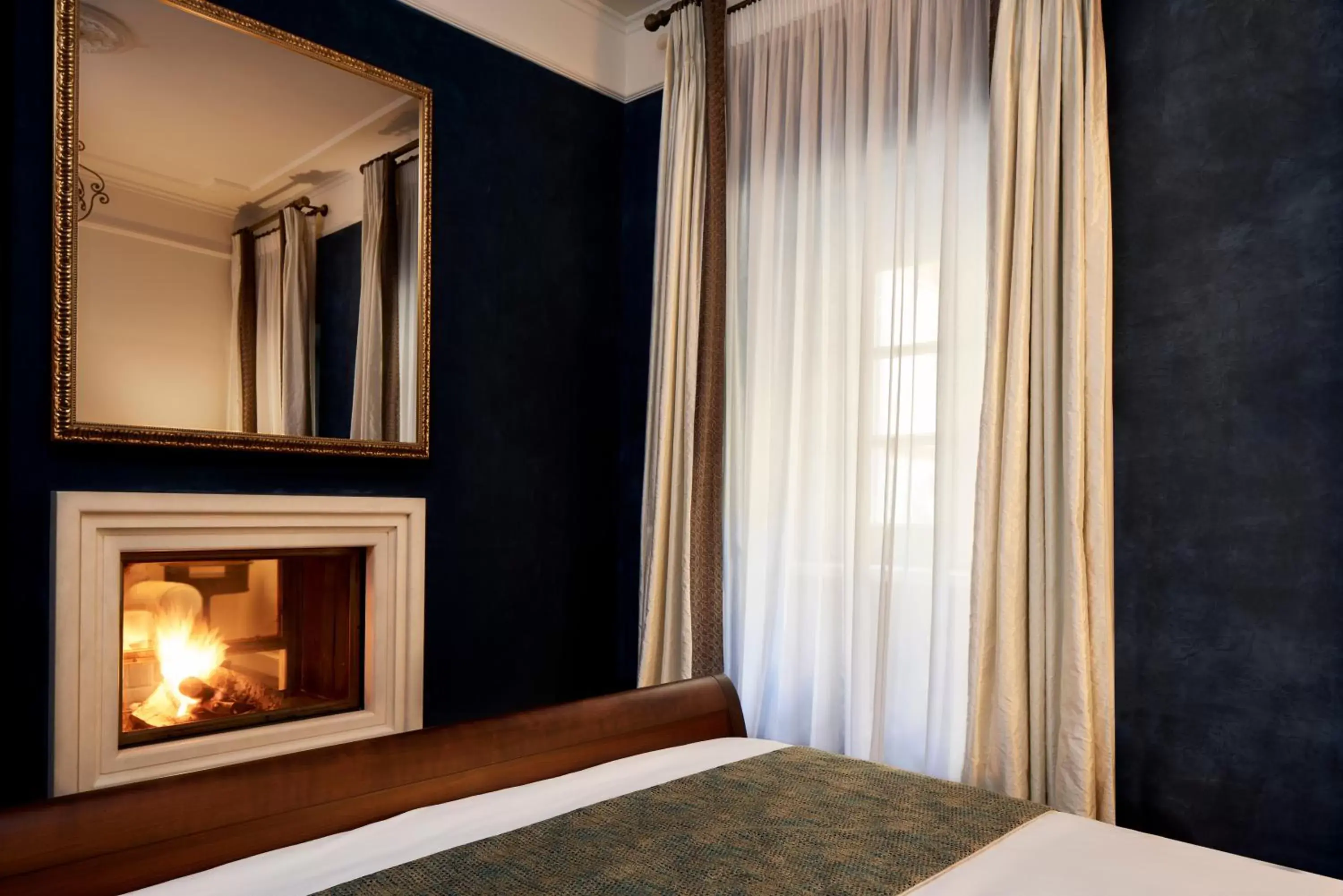 Bedroom, Bed in Hotel Ippoliti
