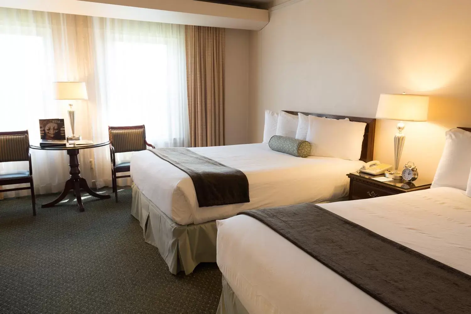 Deluxe Room with Two Double Beds in The Inn at Virginia Mason Deluxe Room with Two Double Beds in The Inn at Virginia Mason