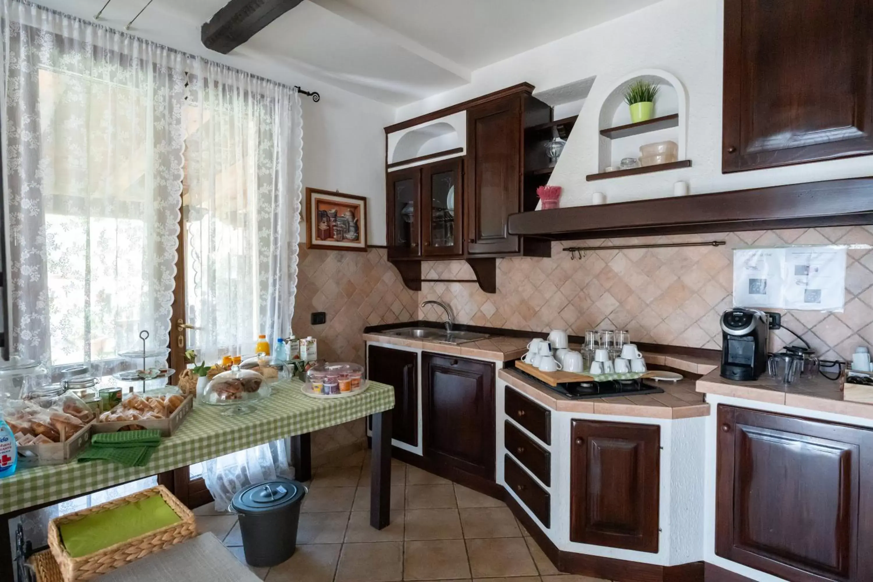 Coffee/tea facilities, Kitchen/Kitchenette in il Gelso Nero