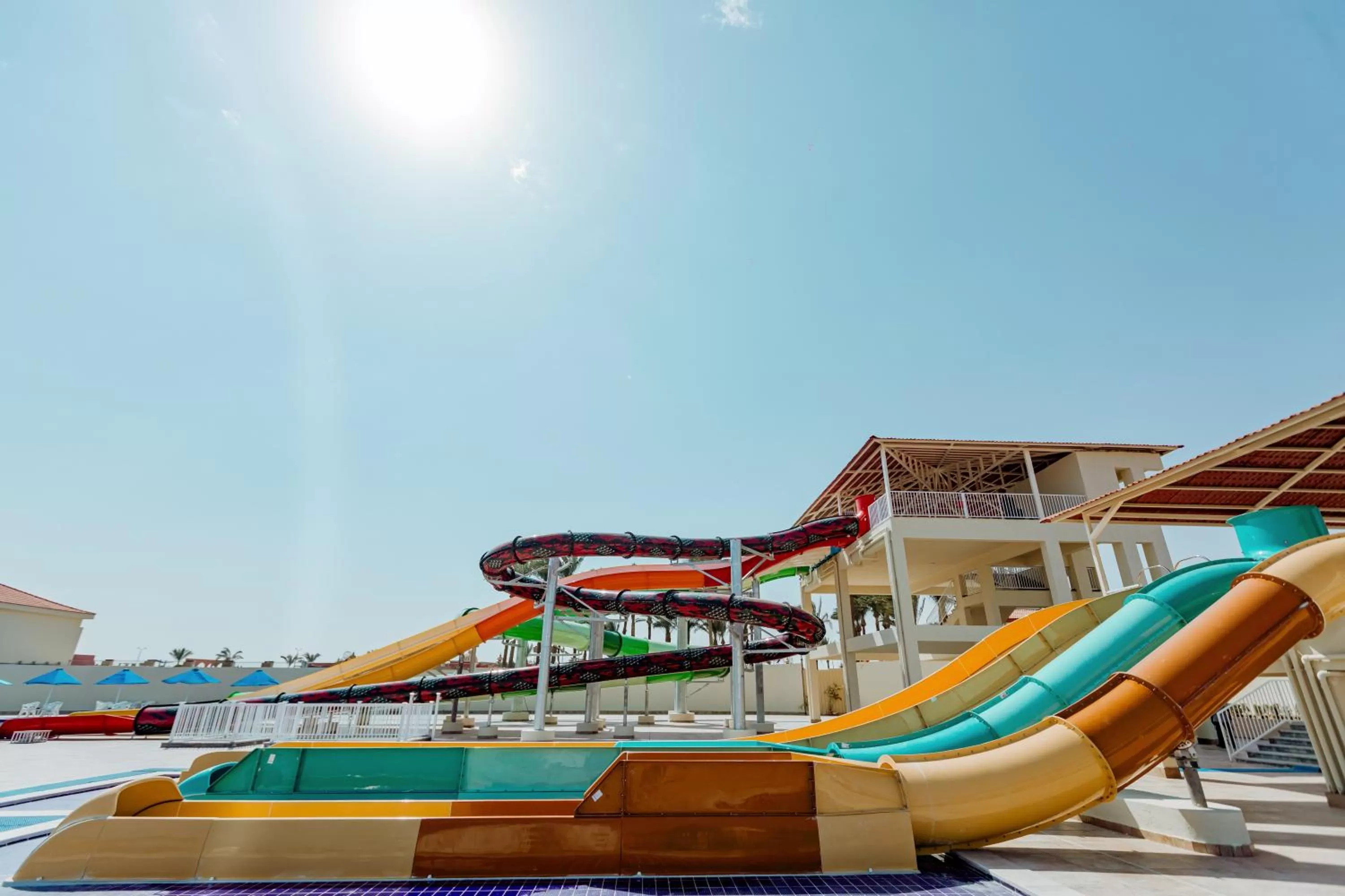 Aqua park in Pickalbatros Dana Beach Resort - Aqua Park