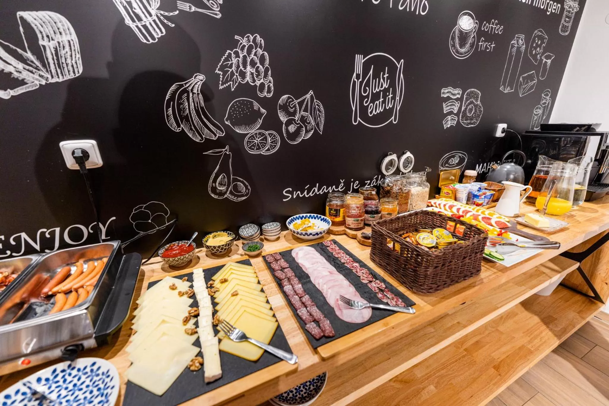 Breakfast in JEZ&SPI Sušice