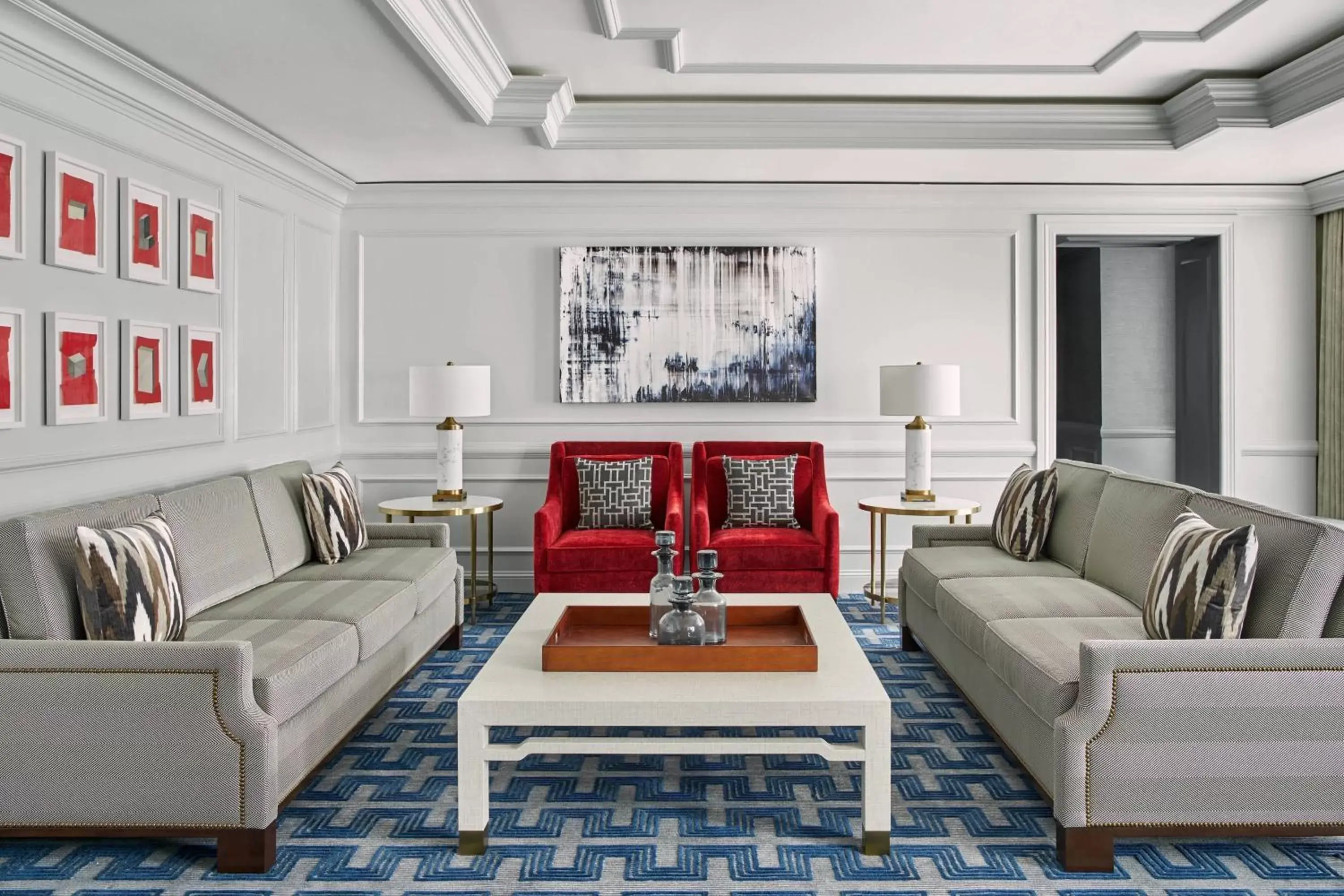 Living room, Seating Area in The Ritz-Carlton, Washington, D.C.