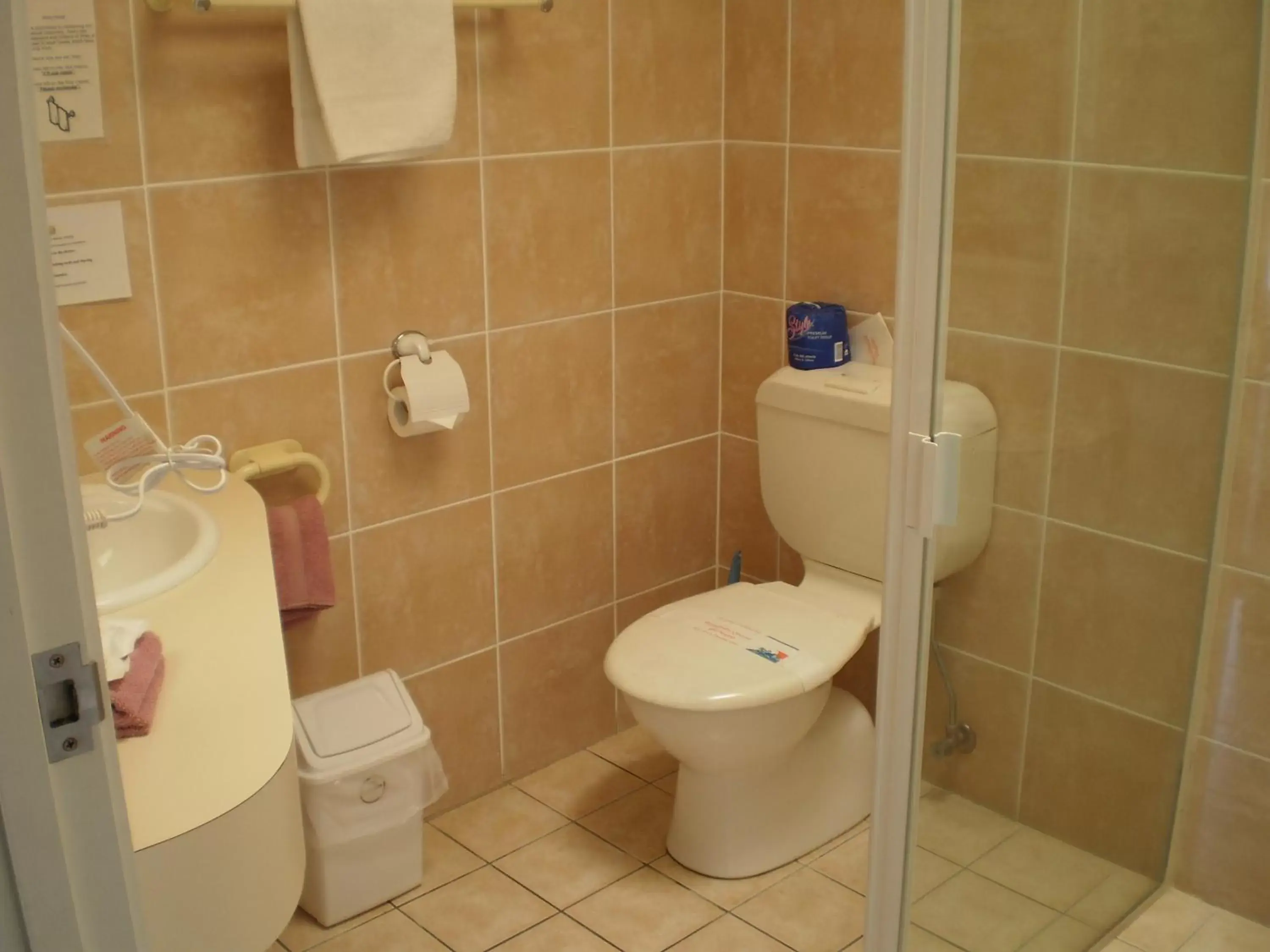 Bathroom in Caboolture Motel