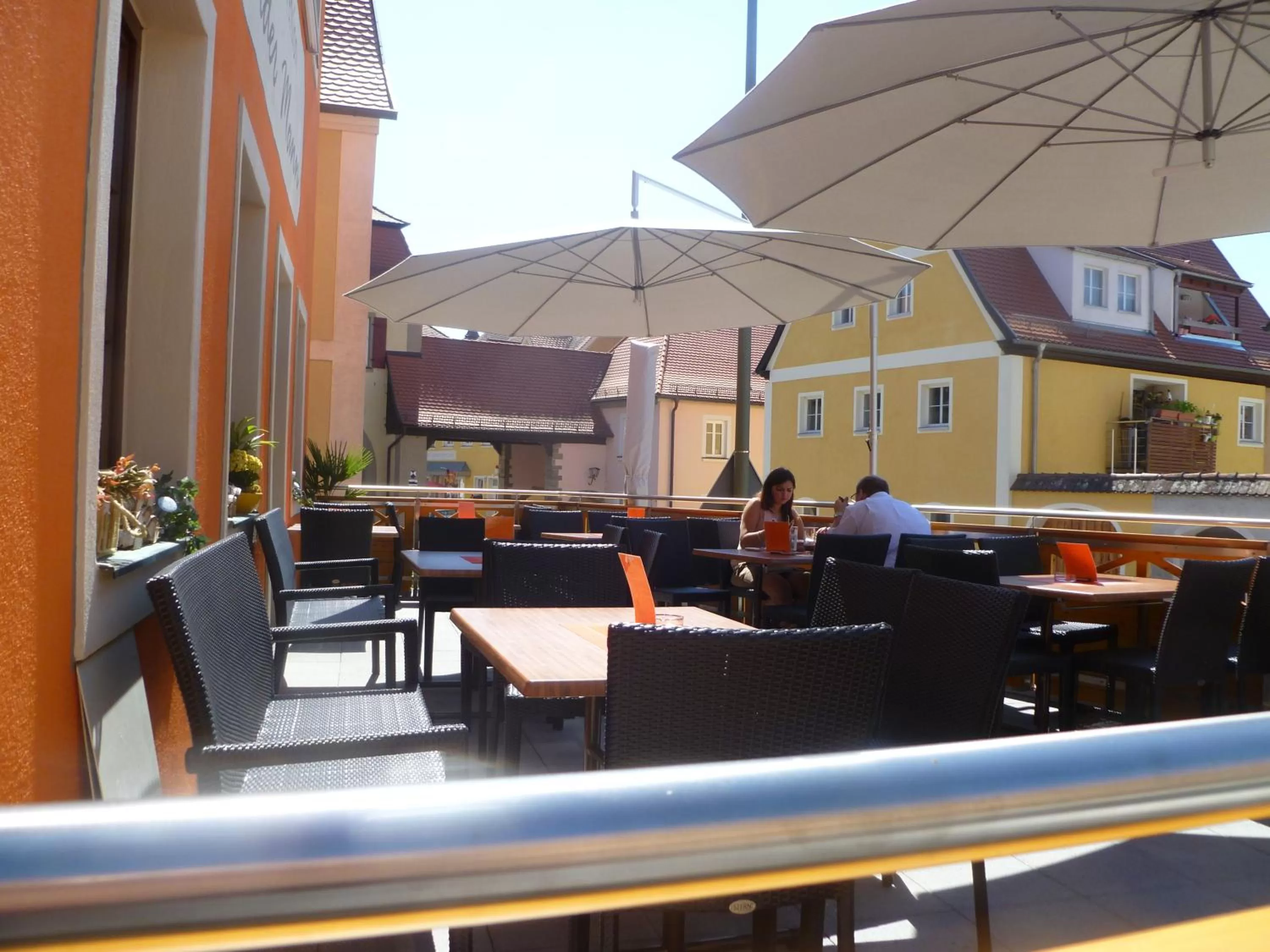 Balcony/Terrace in Hotel Wilder Mann