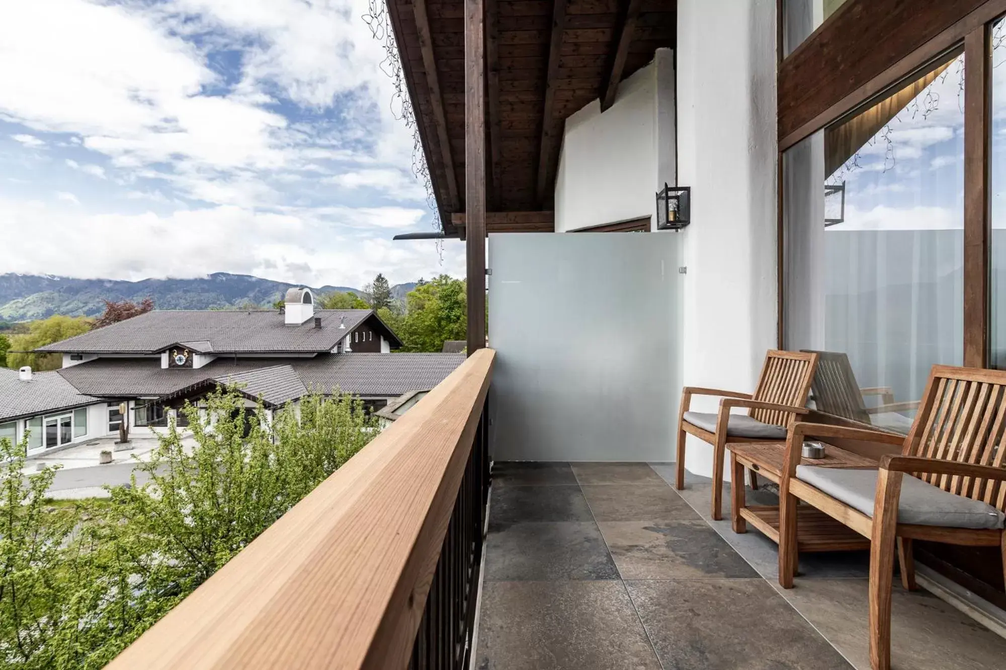 Balcony/Terrace in Alpenhof Murnau