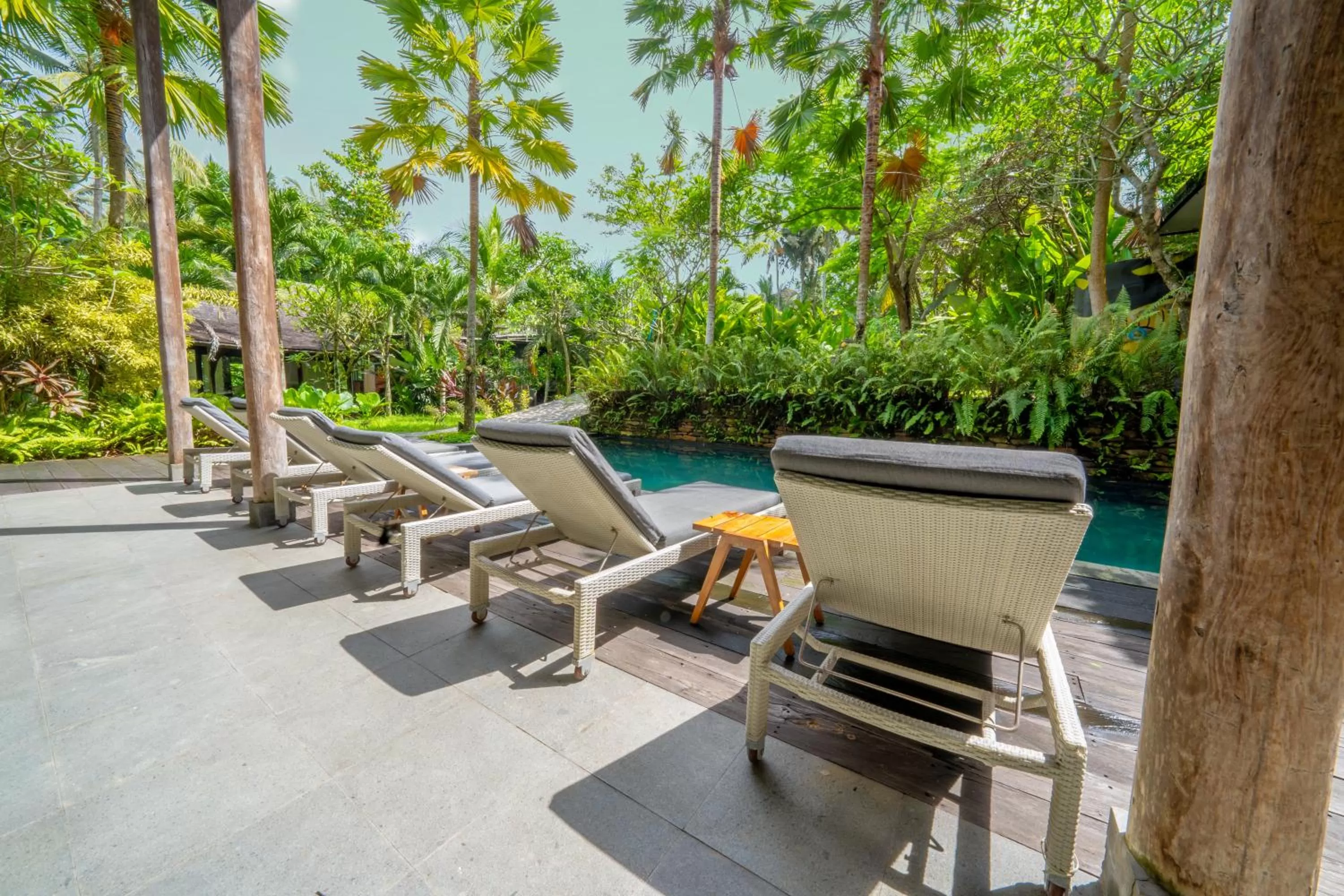 Swimming pool in Surya Kembar Villas
